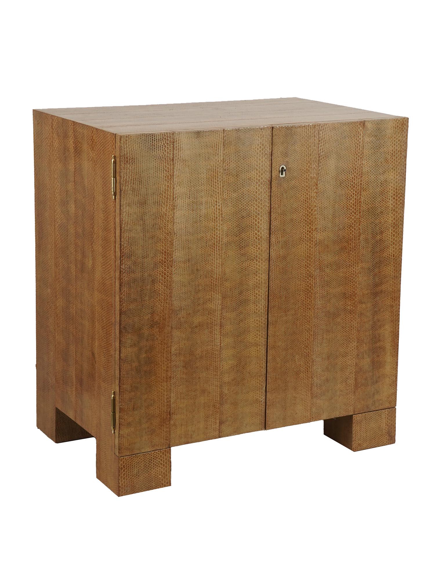 SNAKE SKIN AND WOODEN DRAWER BY GARRISON ROUSSEAU (1 of 12)