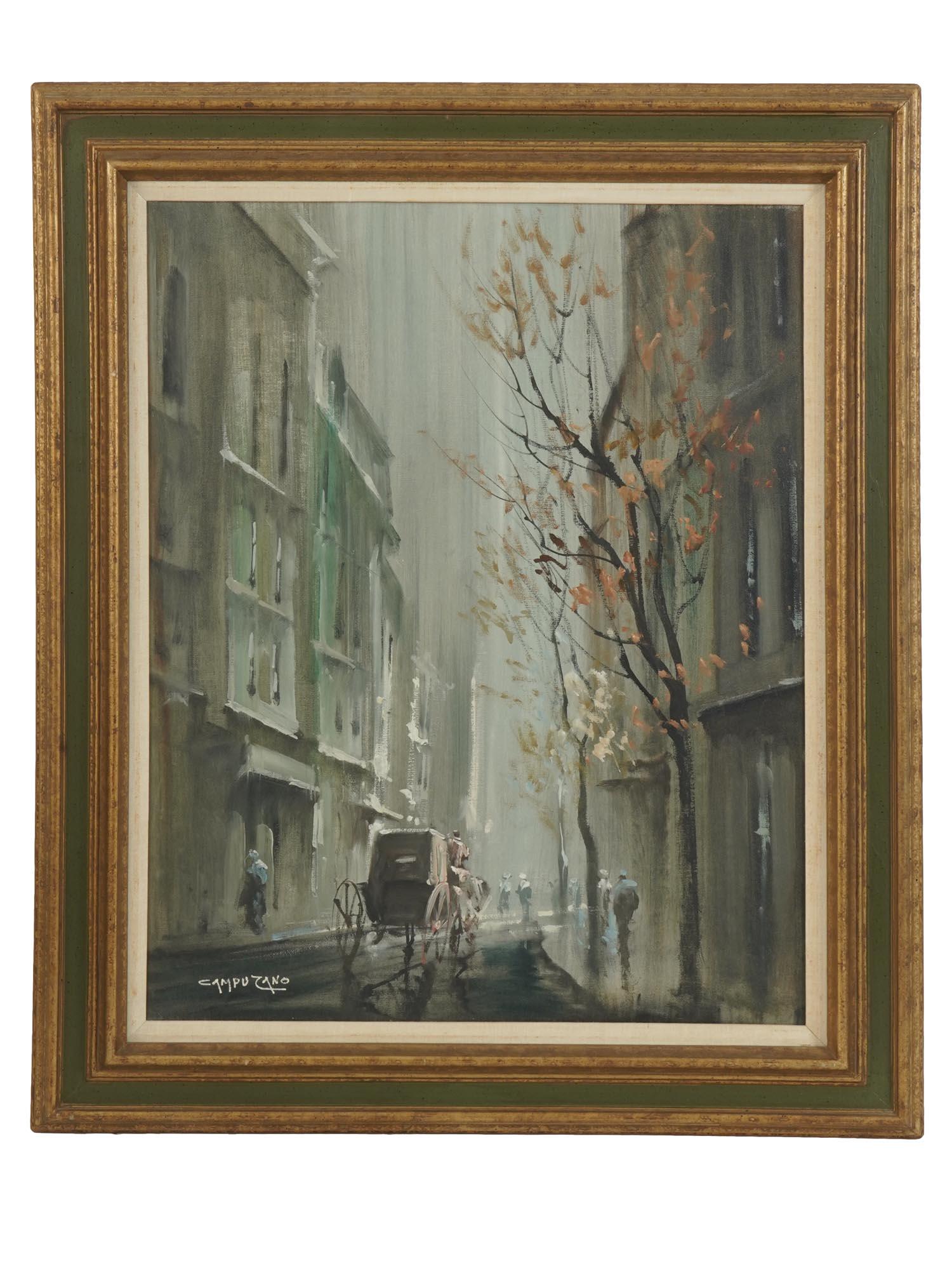 AMERICAN CITYSCAPE PAINTING BY JOSE CAMPUZANO (1 of 7)