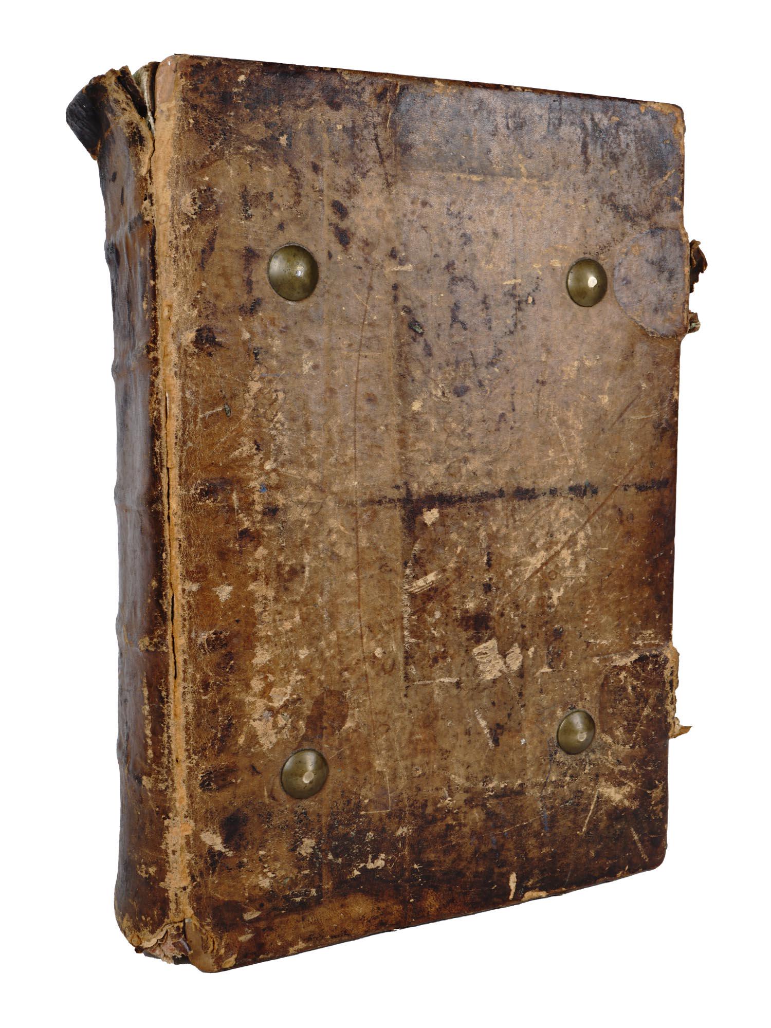 ANTIQUE 18TH C ITALIAN BOOK ANTIPHONARIUM ROMANUM (1 of 12)