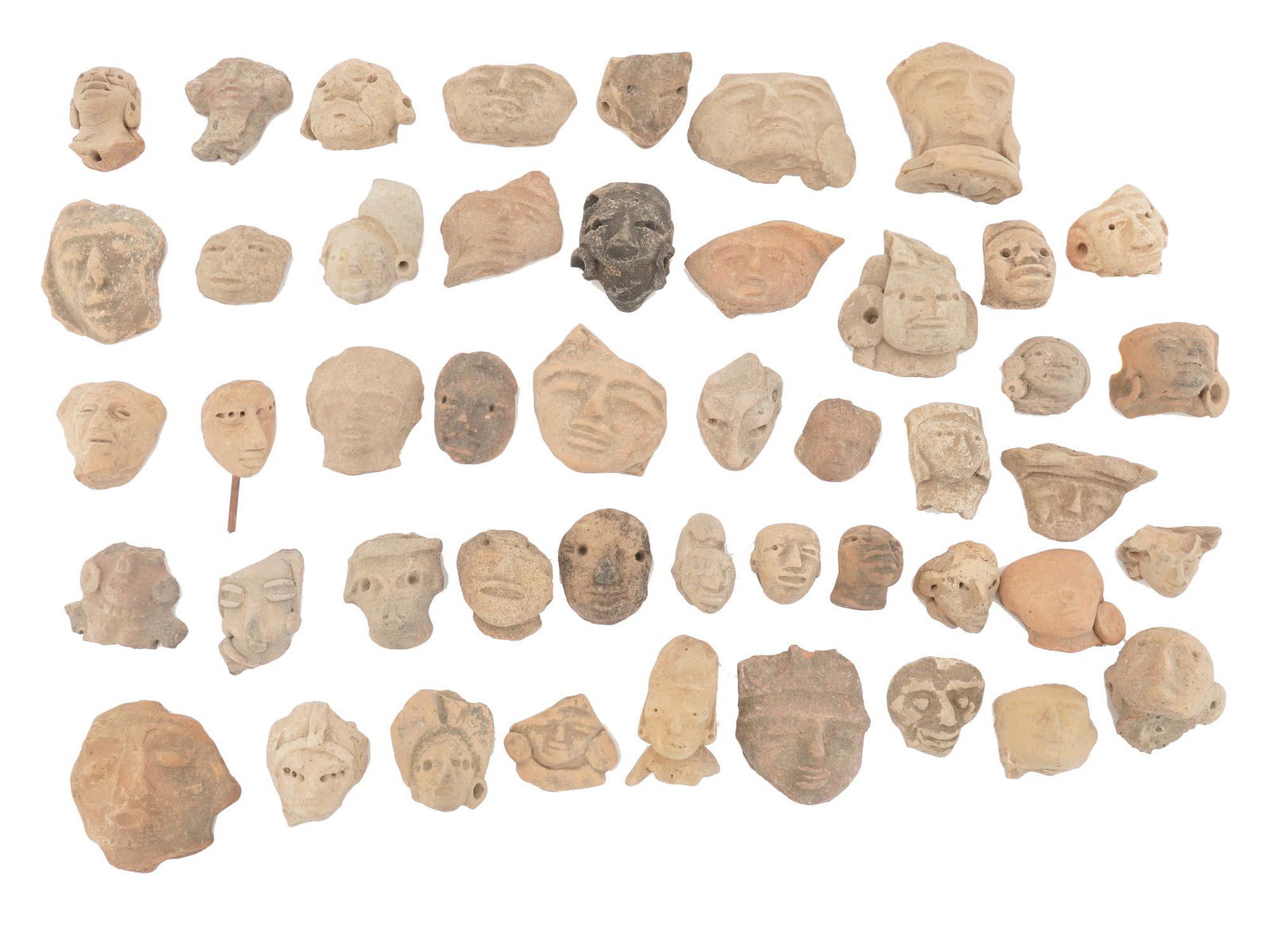 PRE COLUMBIAN MESOAMERICAN VERACRUZ STONE PIECES (1 of 11)