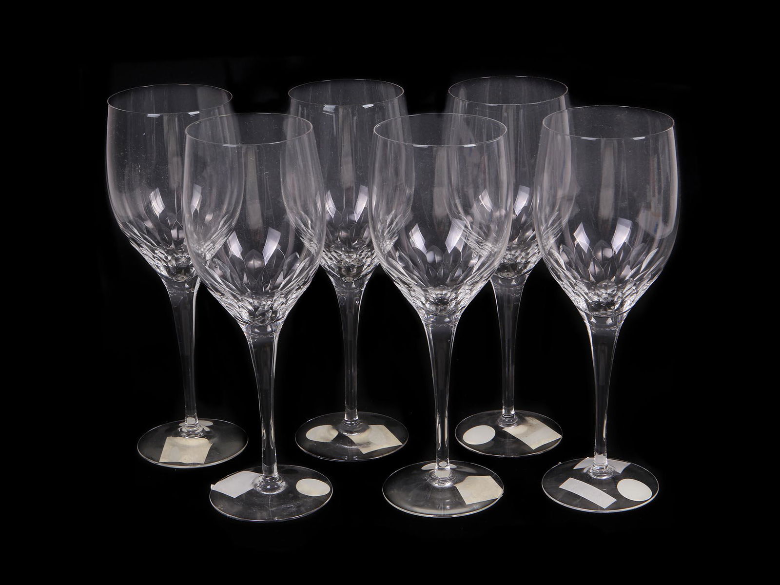 VINTAGE ORREFORS WATER STEMWARE GLASSES (1 of 4)