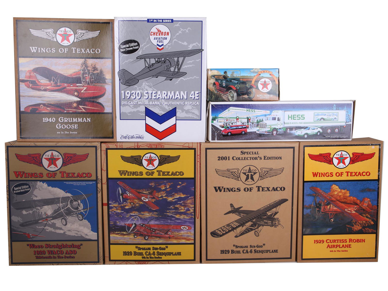 COLLECTION MINIATURE TEXACO HESS OTHER MODEL TOYS (1 of 12)