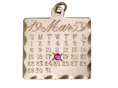 Ditzler 1959 Calendar