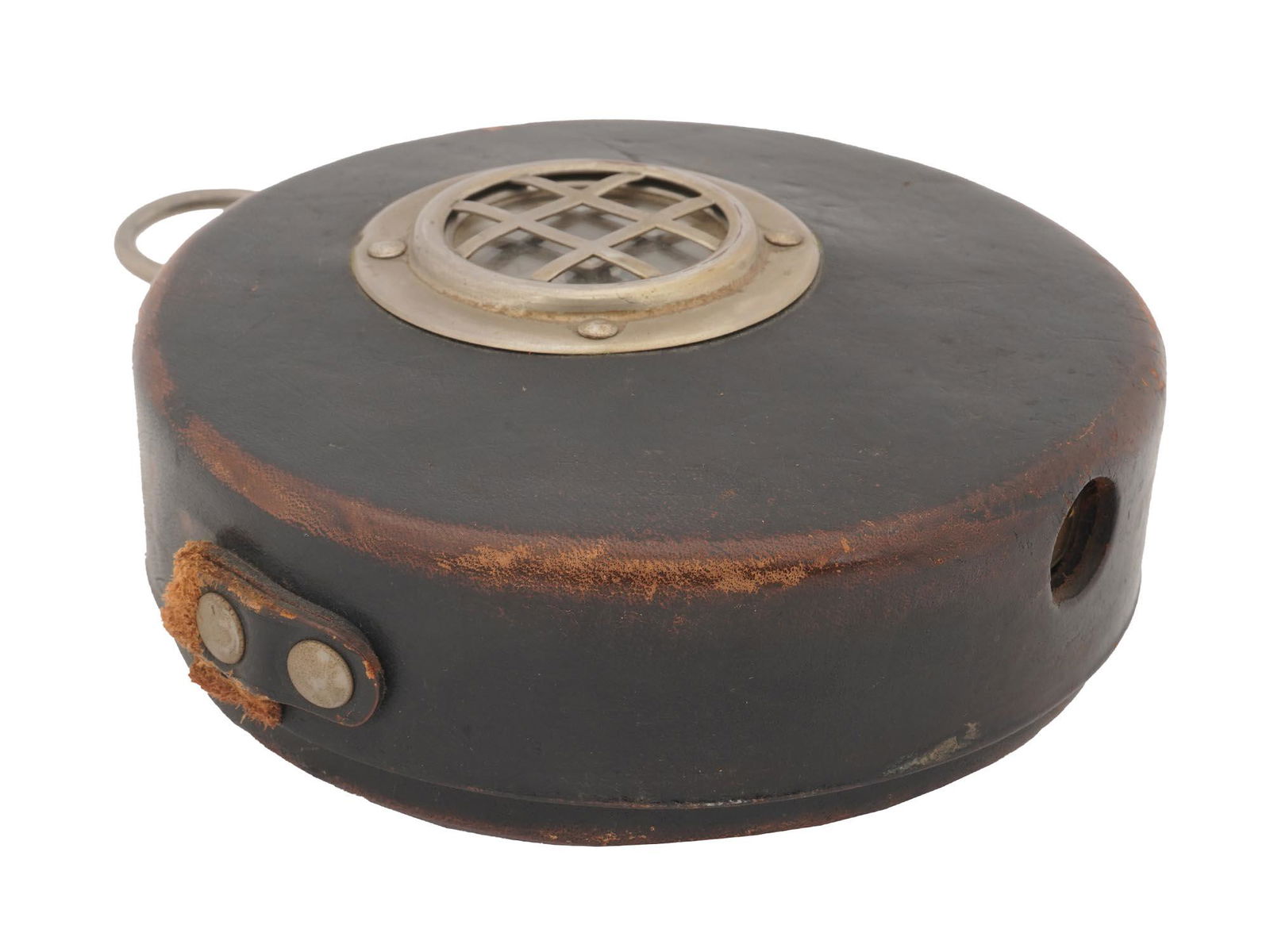 WEST GERMAN SIMPLEX WATCH MANS CLOCK LEATHER CASE (1 of 12)