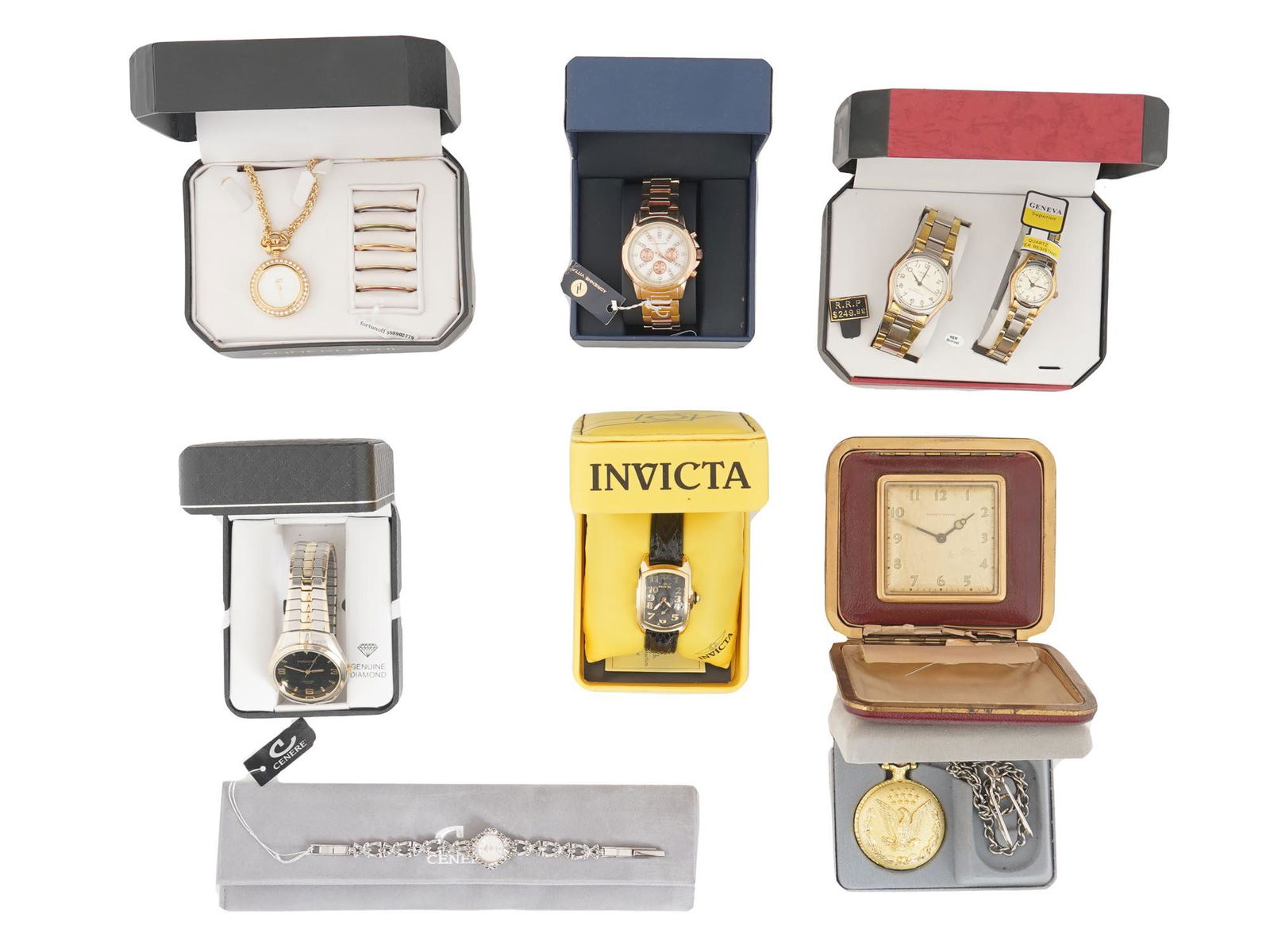 POCKET AND WRIST WATCHES BY GENEVA ANNE KLEIN IOB (1 of 6)
