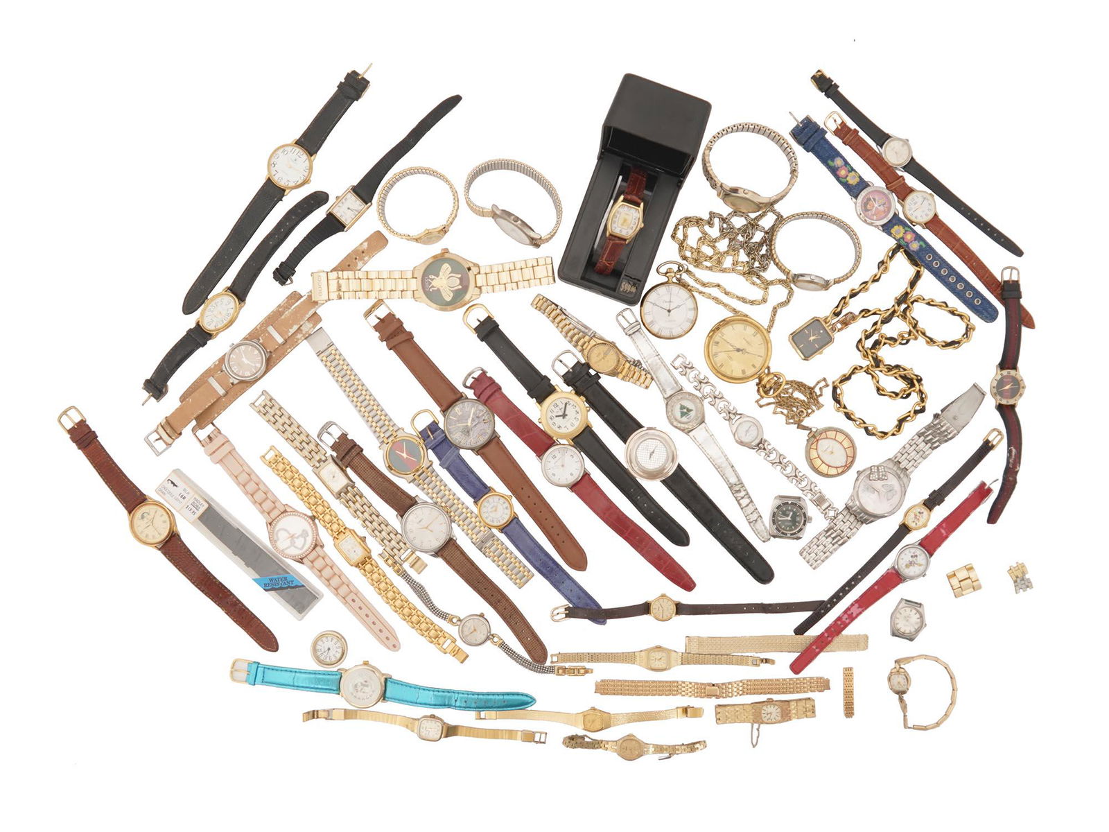 VINTAGE WRISTWATCHES BY GUESS GUCCI SEIKO, 53 PCS (1 of 12)