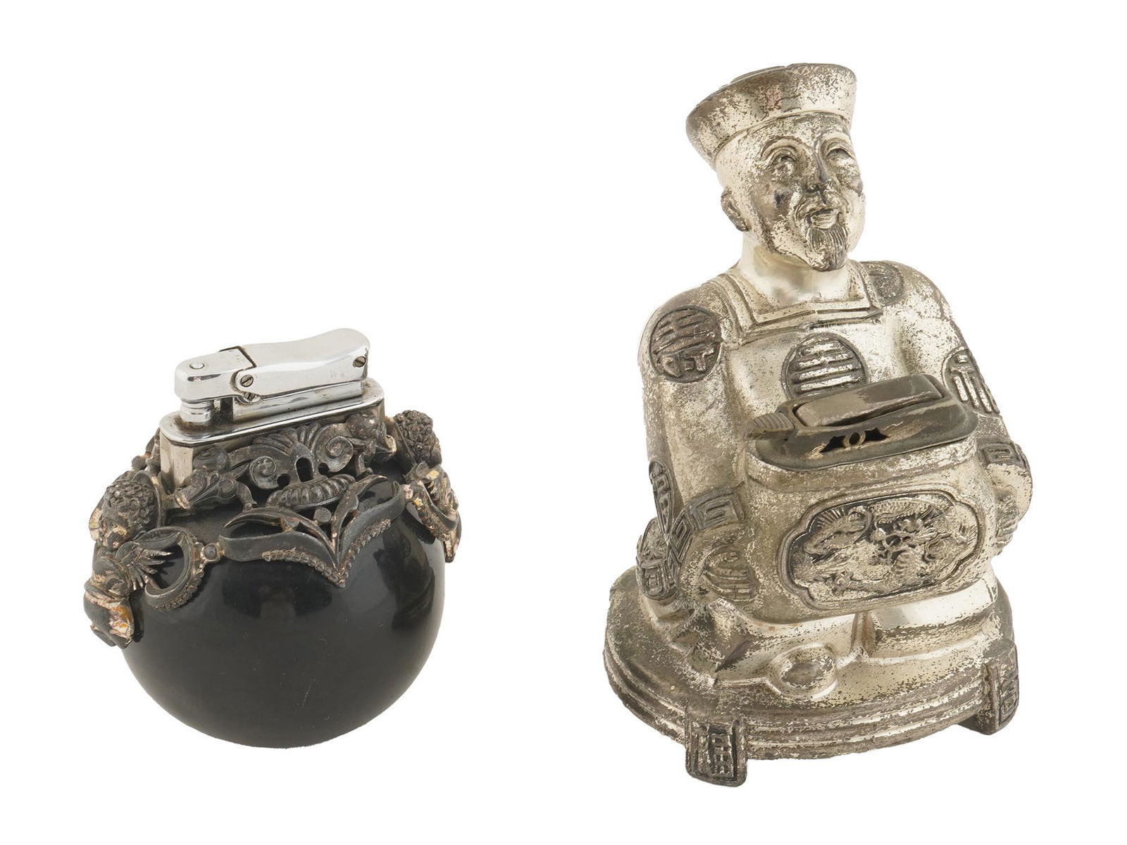 MID CENTURY CLASSICAL AND ORIENTAL TABLE LIGHTERS (1 of 6)