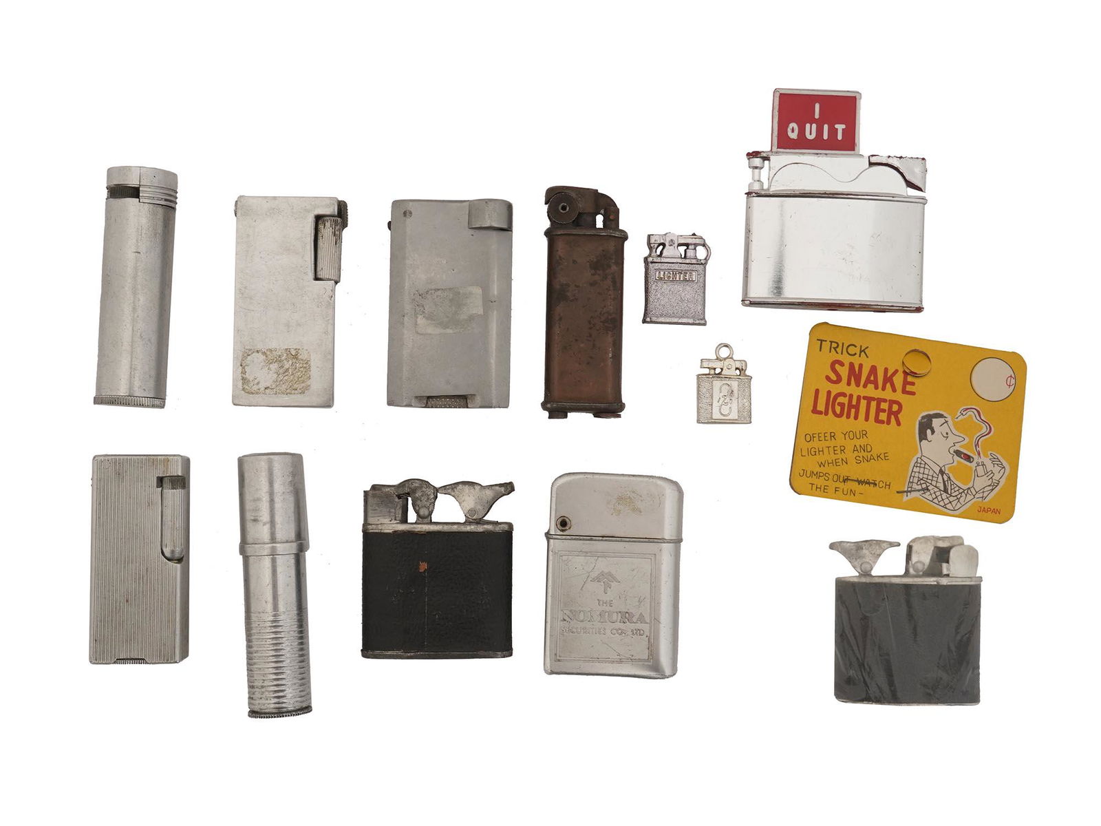 VINTAGE NOVELTY POCKET LIGHTER COLLECTION (1 of 3)