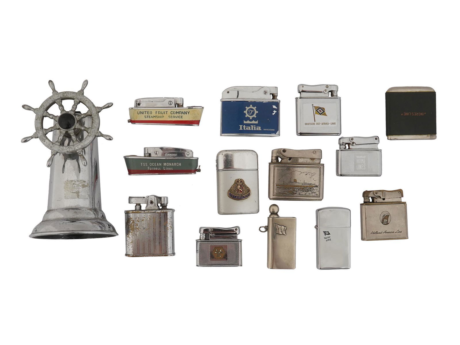 COLLECTION OF VINTAGE NAUTICAL THEMED LIGHTERS (1 of 4)