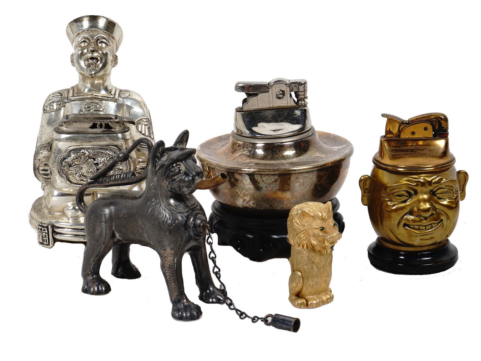 VINTAGE ORIENTAL NOVELTY LIGHTER COLLECTION (1 of 12)