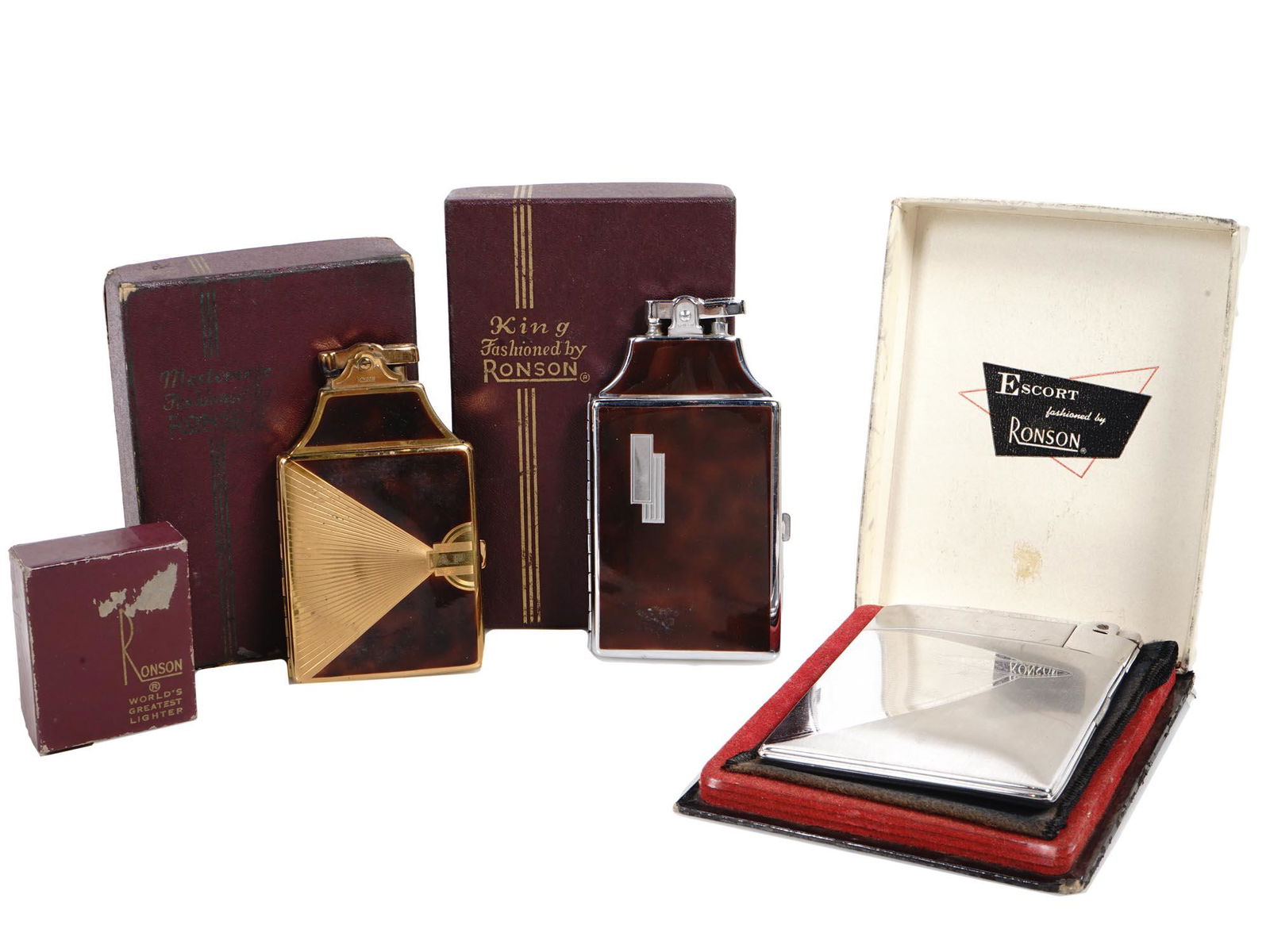 MID CENTURY RONSON LIGHTERS AND ACCESSORIES IOB (1 of 12)