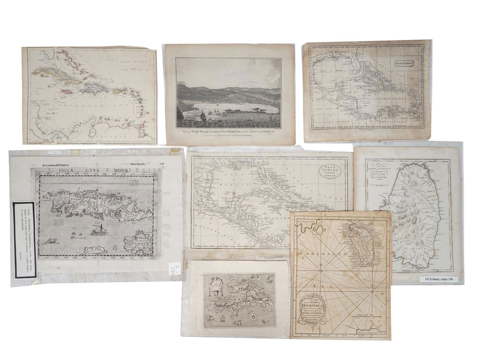 ANTIQUE CENTRAL AMERICA MAPS AND ENGRAVING (1 of 12)