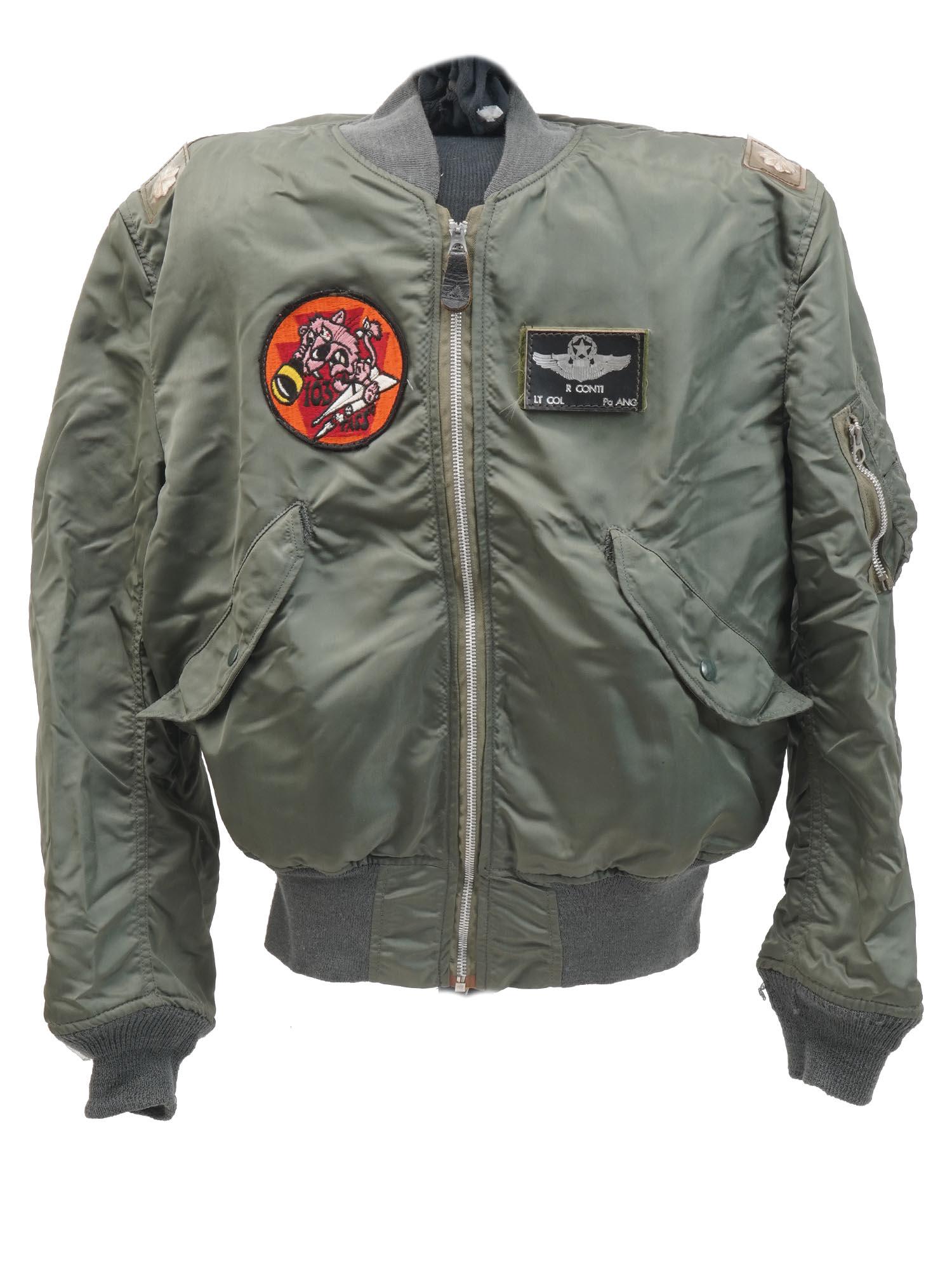 ALPHA INDUSTRIES REVERSABLE FLIGHT BOMBER JACKET (1 of 10)