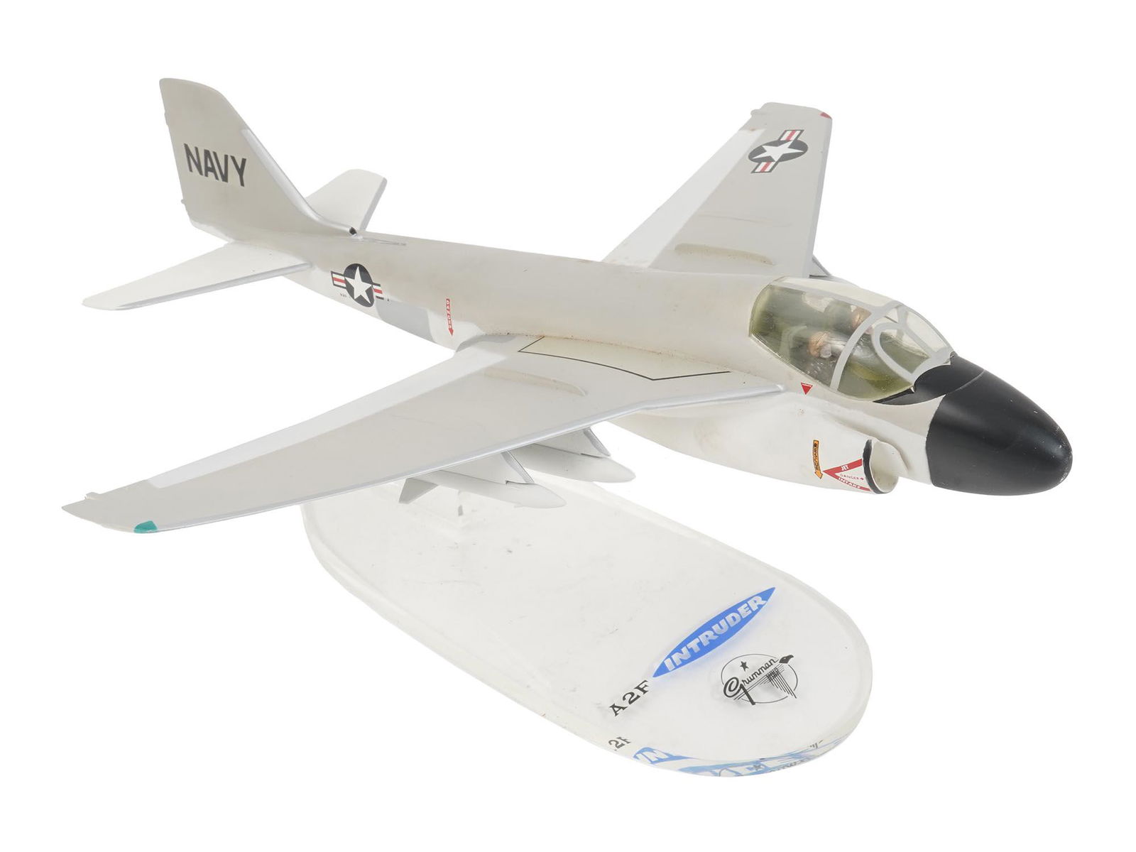 GRUMMAN INTRUDER PRECISE AIRPLANE MODEL IN BOX (1 of 11)