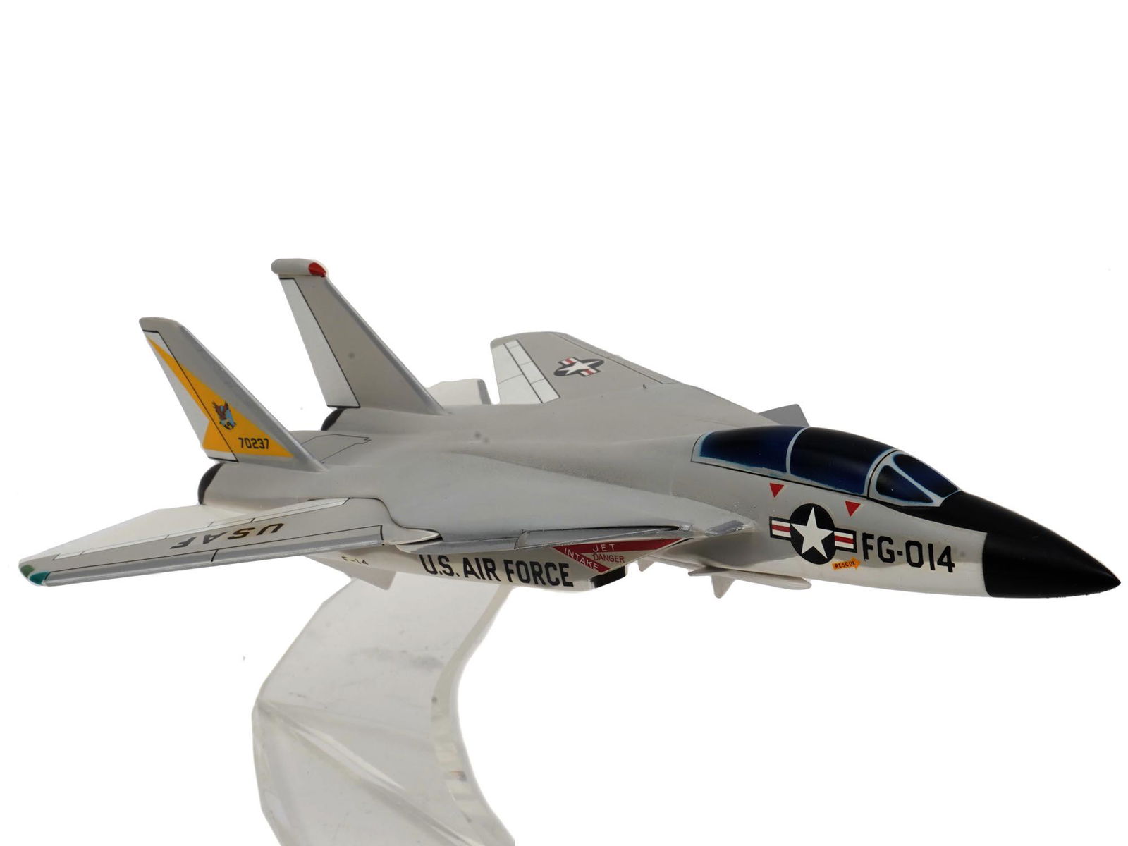 GRUMMAN F-14 TOMCAT PRECISE AIRPLANE MODEL IN BOX (1 of 10)