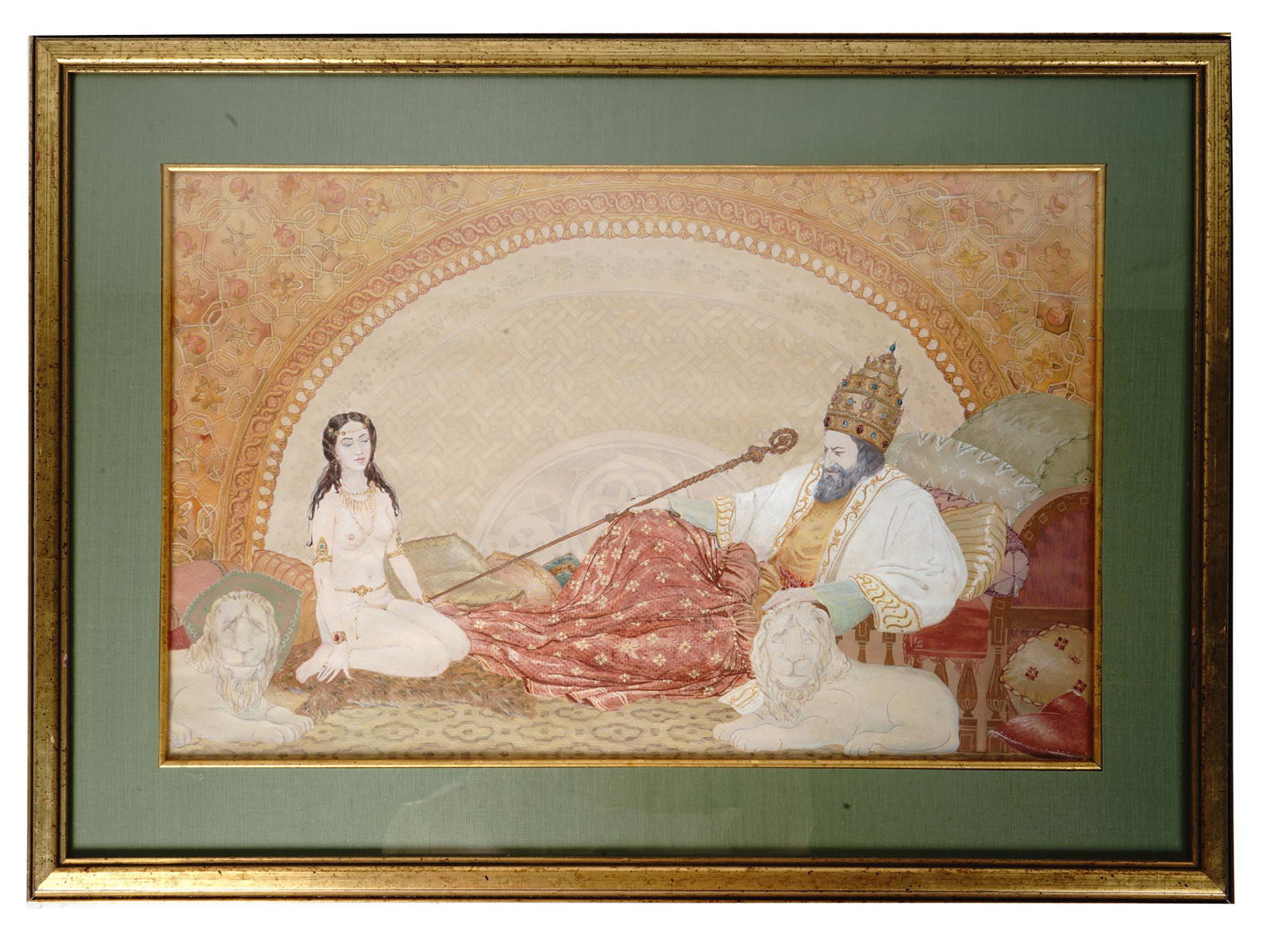 RUSSIAN WATERCOLOR PAINTING BY SERGEI SOLOMKO (1 of 7)