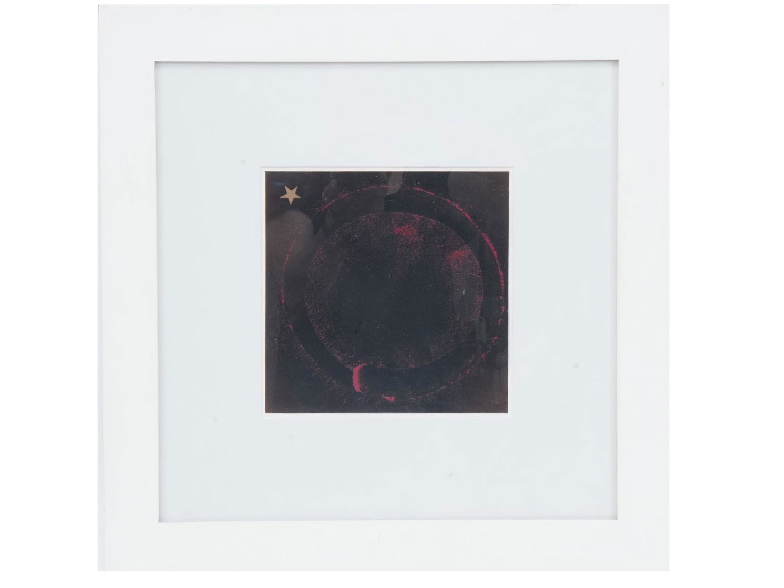 ABSTRACT MIXED MEDIA PAINTING SIGNED TOMOSHIGE (1 of 5)