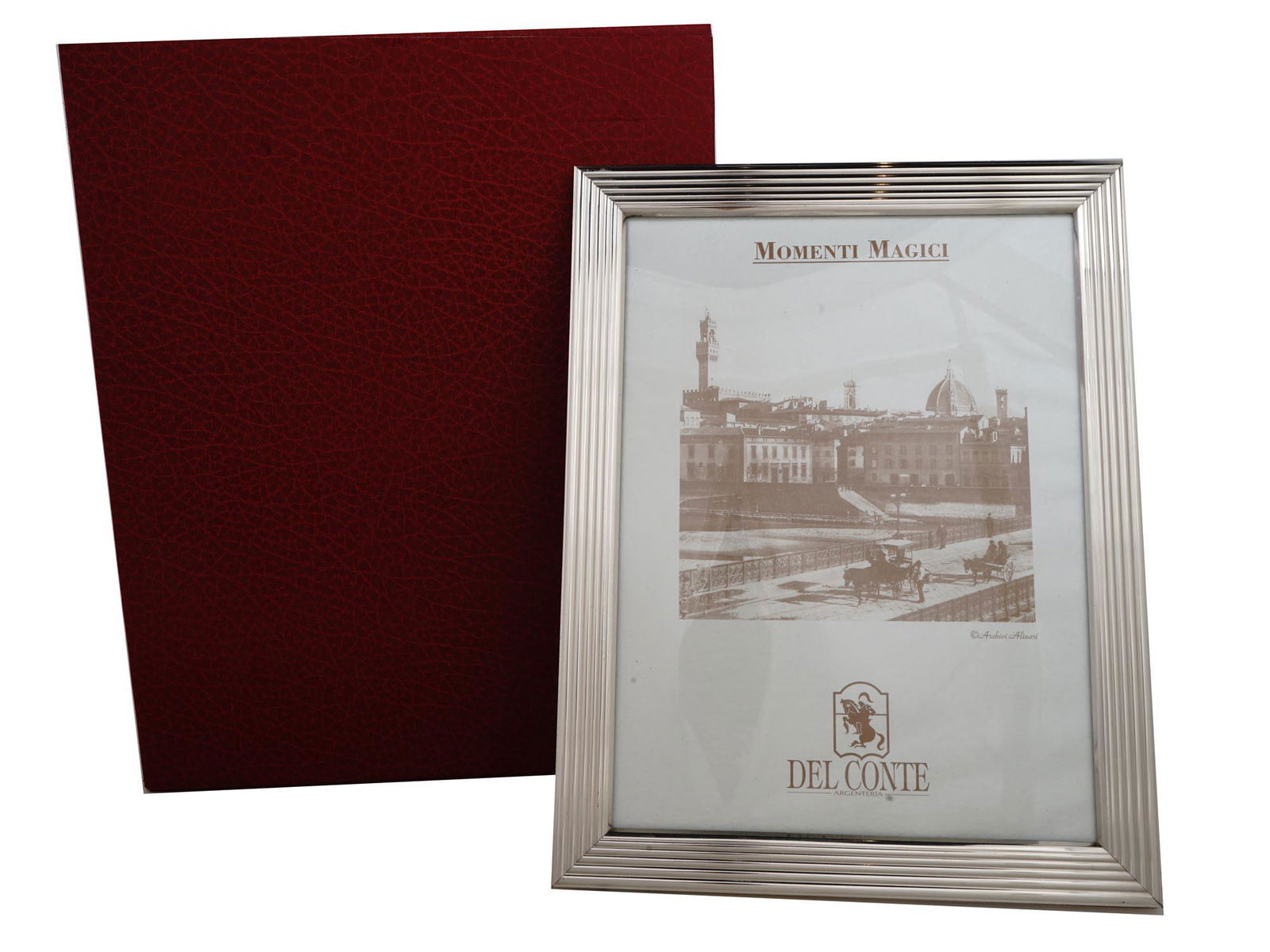ITALIAN DEL CONTE STERLING SILVER PICTURE FRAME (1 of 12)