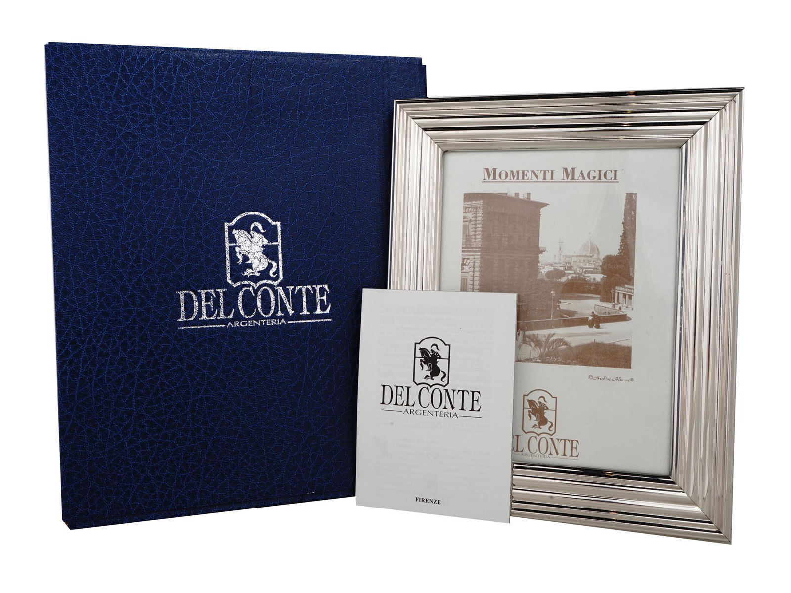 ITALIAN DEL CONTE STERLING SILVER PICTURE FRAME (1 of 13)