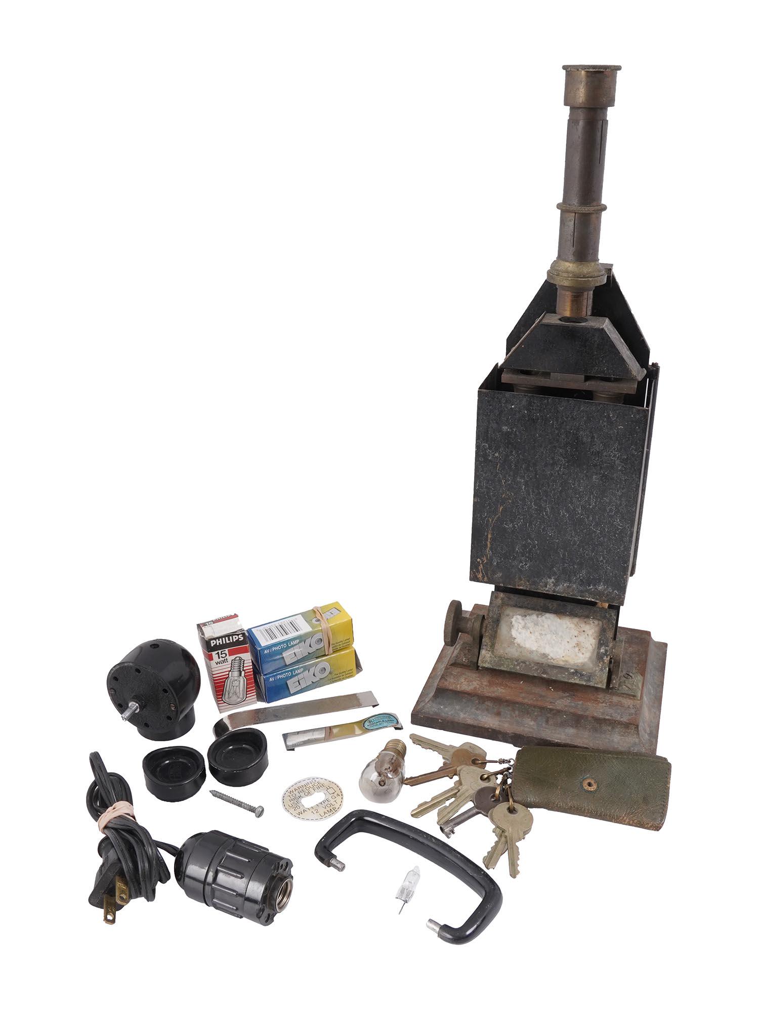 ANTIQUE 1880S PELLIN COLORIMETER WITH SUPPLIES (1 of 11)