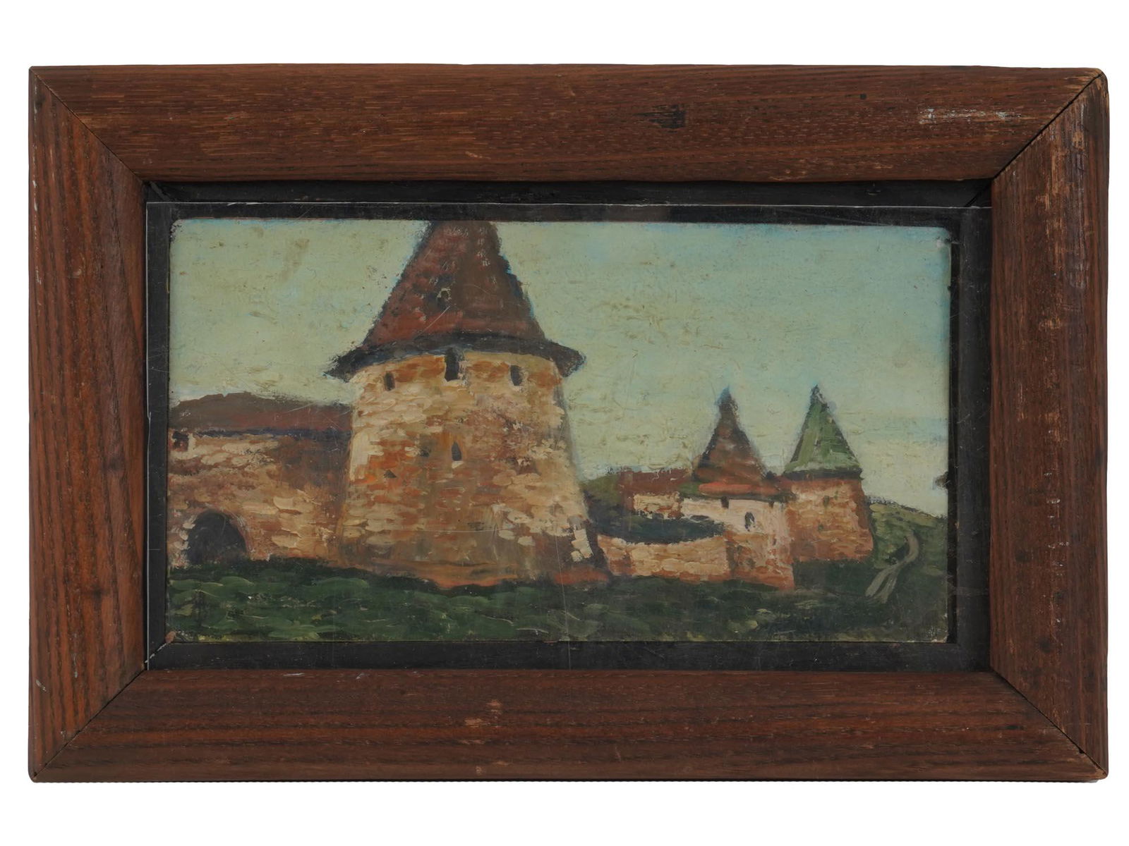 RUSSIAN PAINTING MONASTERY BY NICHOLAS ROERICH (1 of 6)
