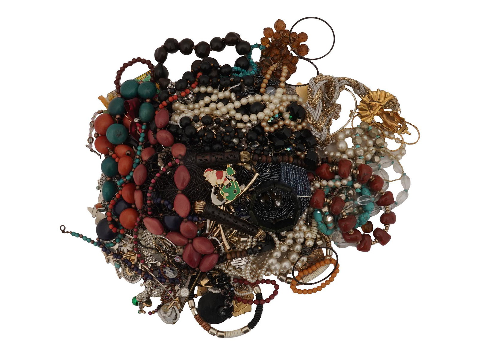 COLLECTION OF VINTAGE AND MODERN COSTUME JEWELRY (1 of 6)