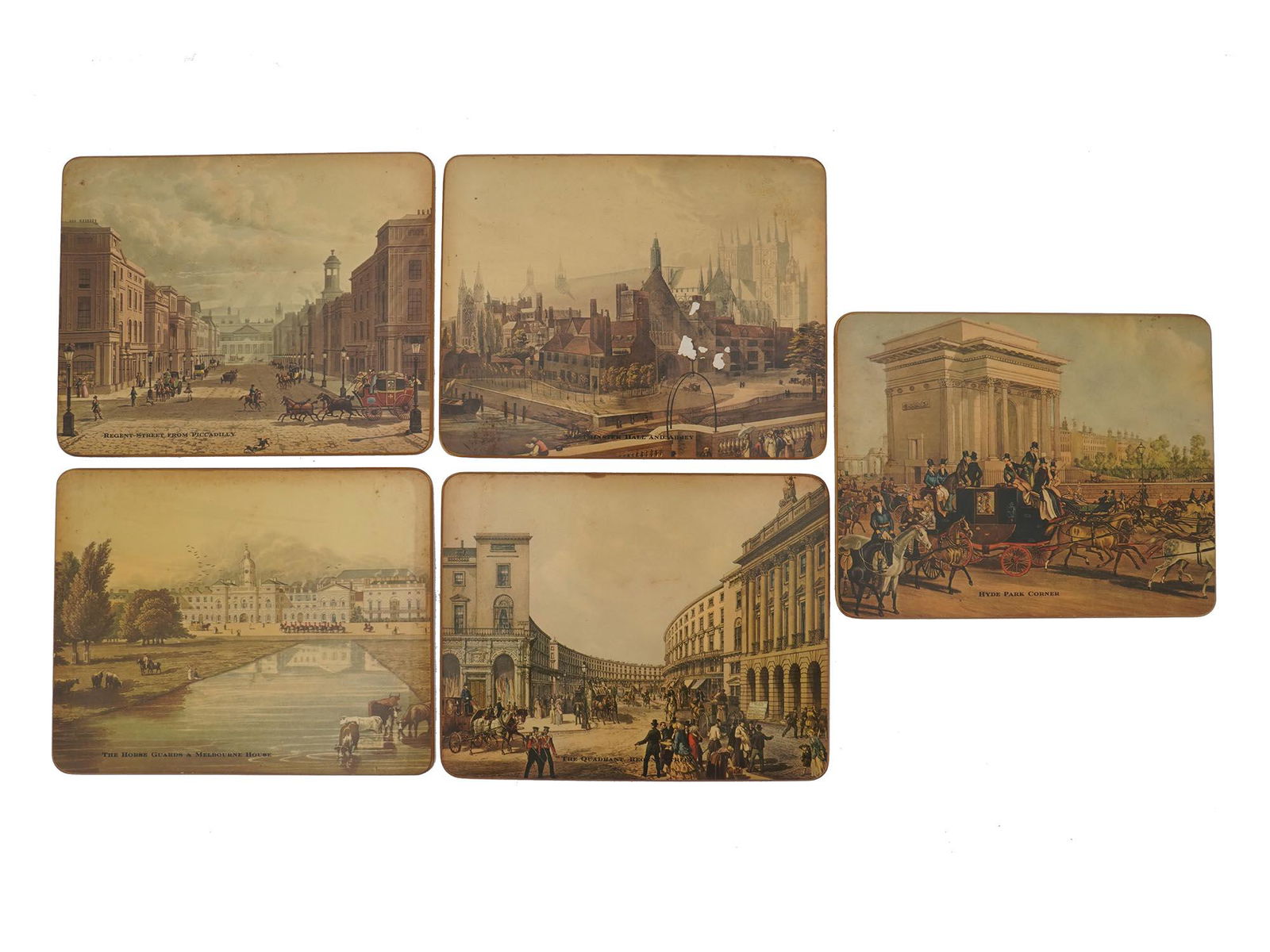 MID CENT COASTERS WITH LONDON ARCHITECTURE PRINTS (1 of 8)