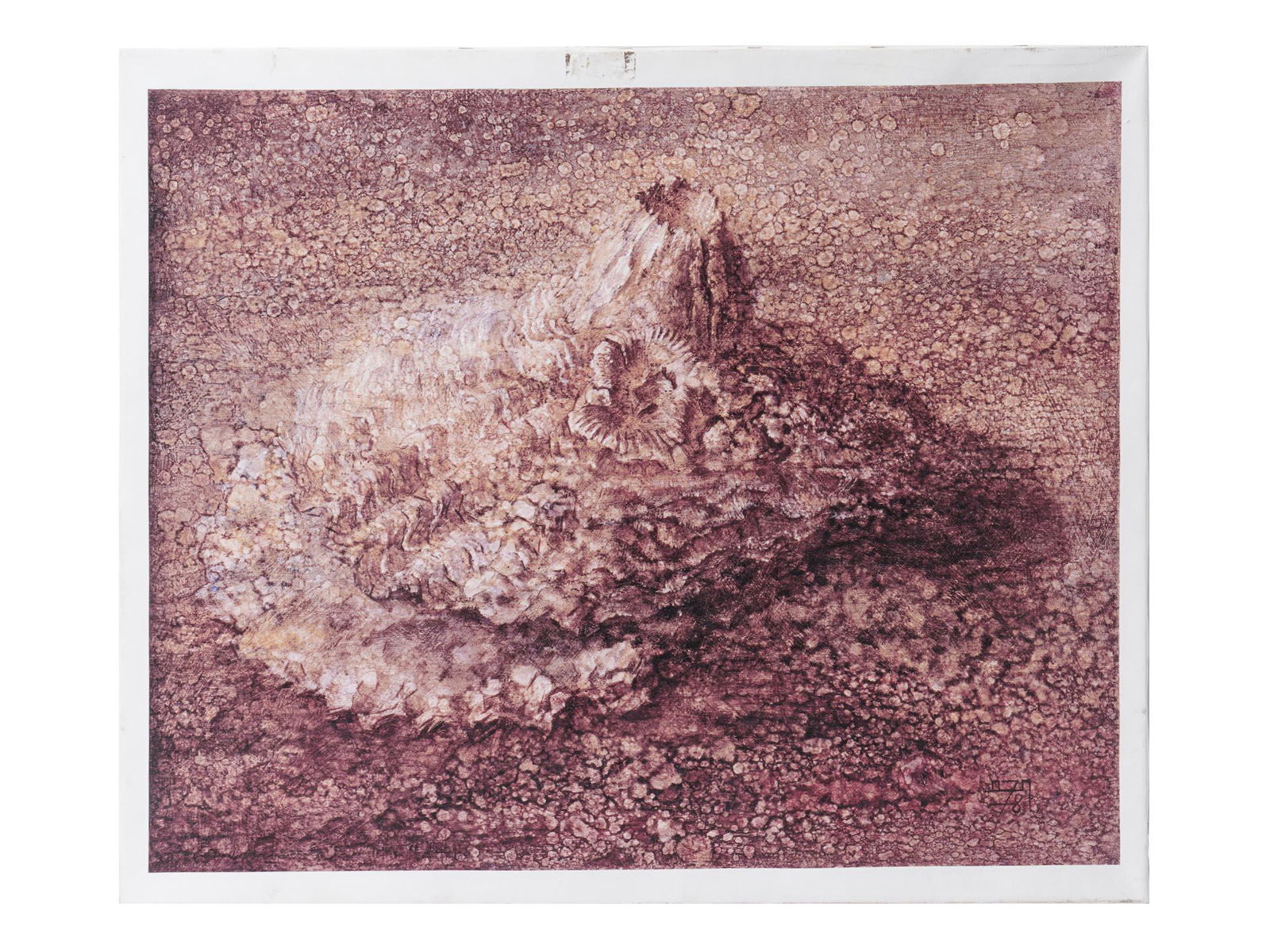 RUSSIAN SYMBOLIST ENGRAVING BY DIMITRI PLAVINSKY (1 of 5)