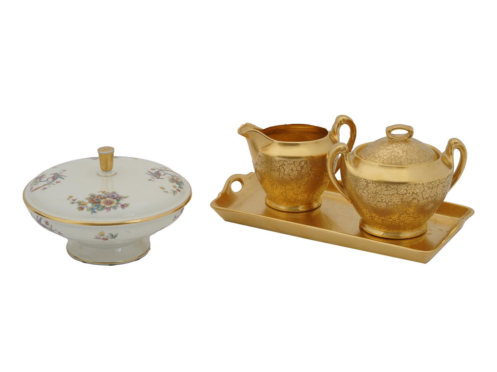 VINTAGE GERMAN AND AMERICAN PORCELAIN TABLEWARE (1 of 11)