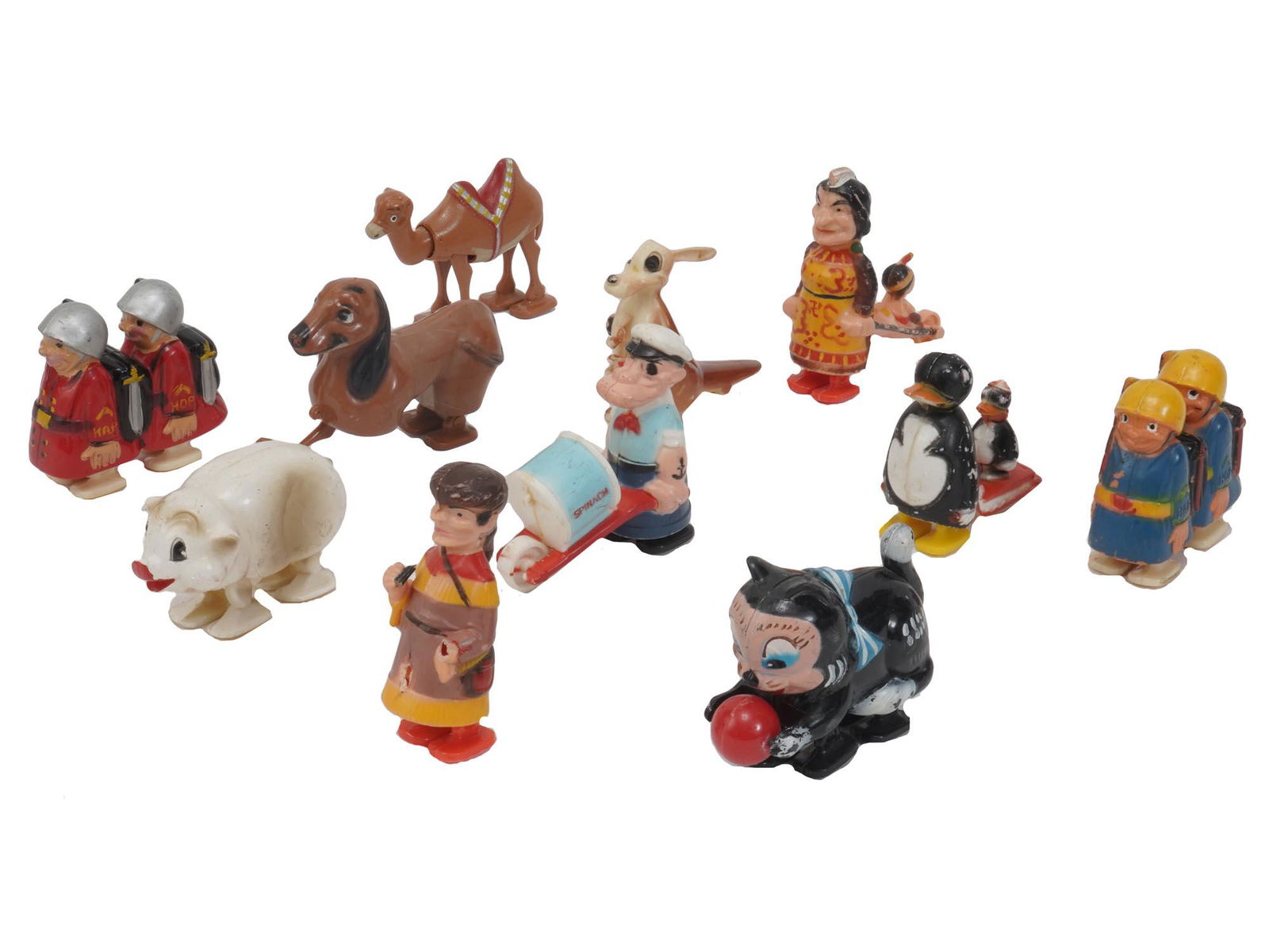 GROUP OF AMERICAN OLD MOBILE GRAVITY WALKER TOYS (1 of 3)