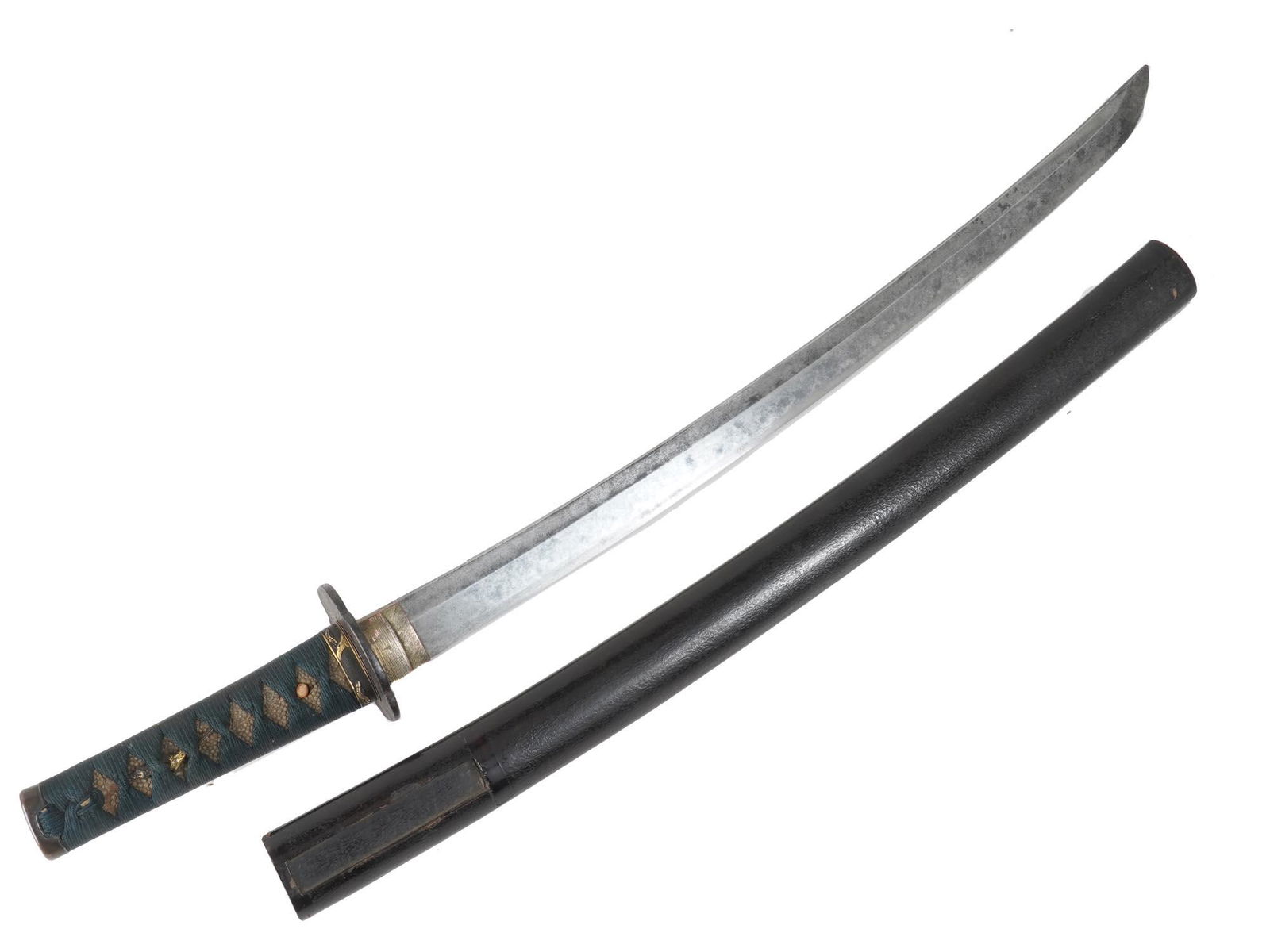 ANTIQUE JAPANESE WAKIZASHI SAMURAI SWORD (1 of 11)