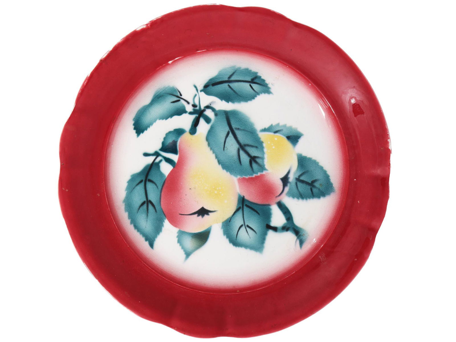 ANTIQUE RUSSIAN KUZNETSOV PORCELAIN CHARGER PLATE (1 of 5)