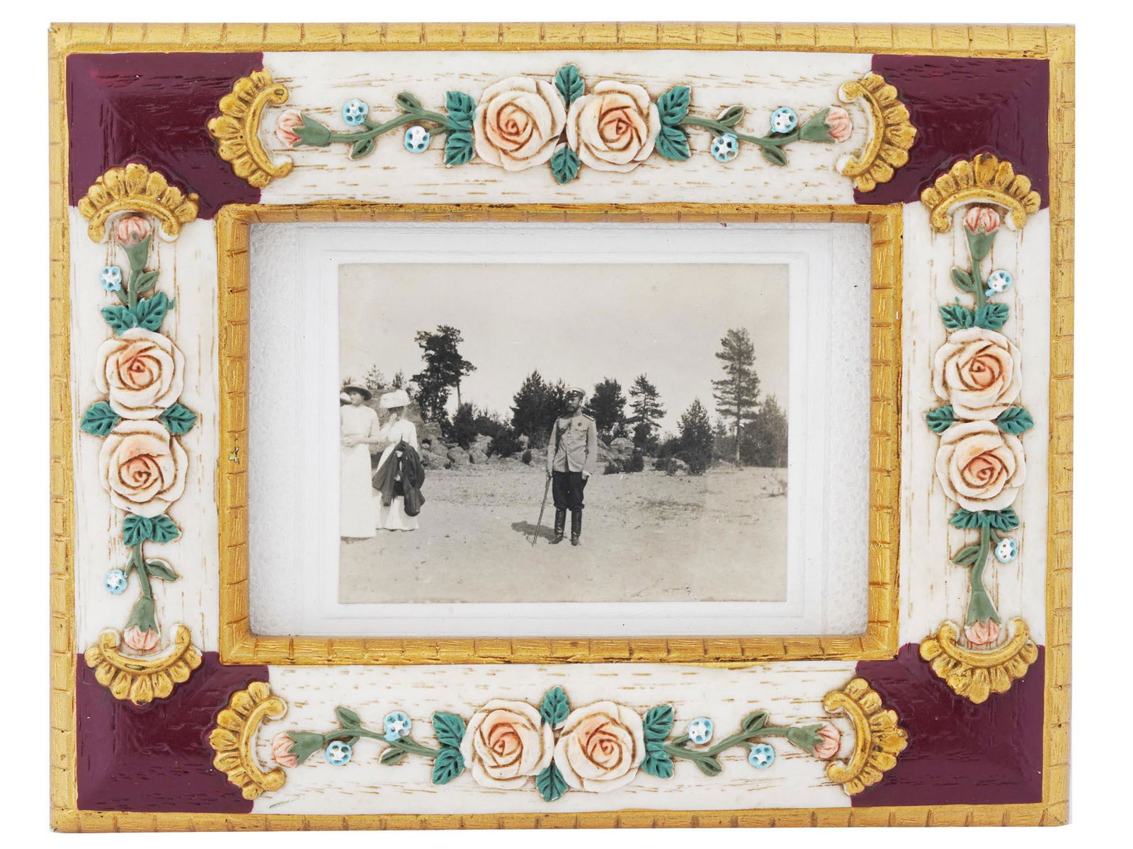 ANTIQUE RUSSIAN PHOTOGRAPH OF EMPEROR NICHOLAS II (1 of 2)