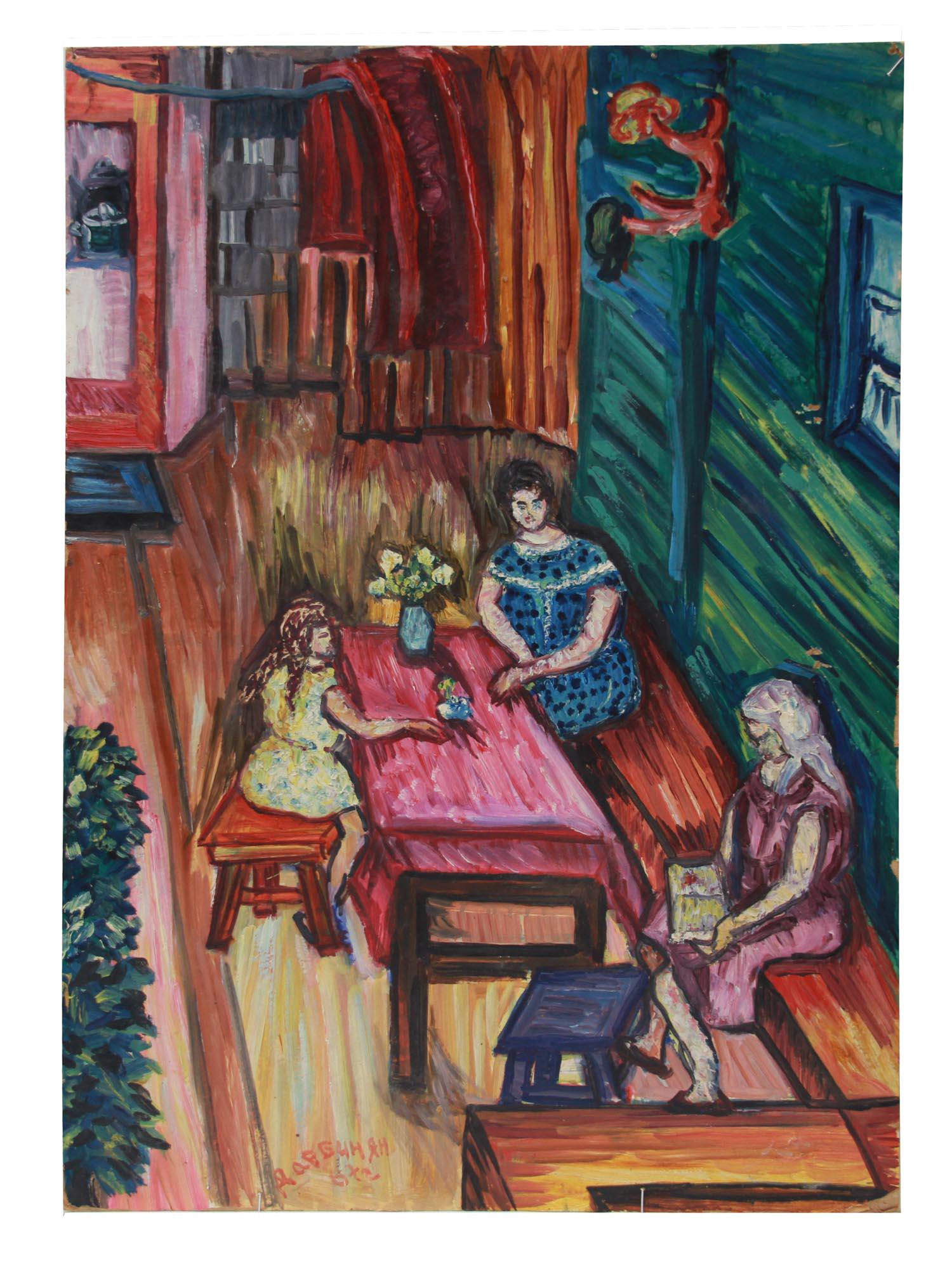 A GRETA DARBINYAN RUSSIAN ARMENIAN OIL PAINTING (1 of 10)