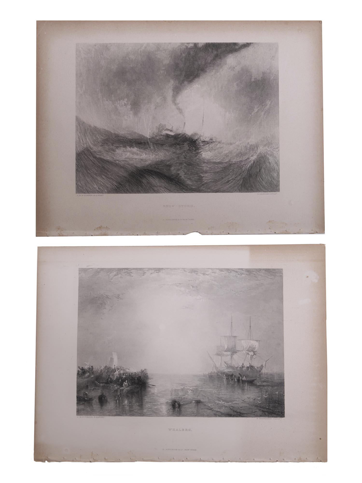 ANTIQUE 1860S PRINT ENGRAVINGS AFTER J W TURNER (1 of 11)