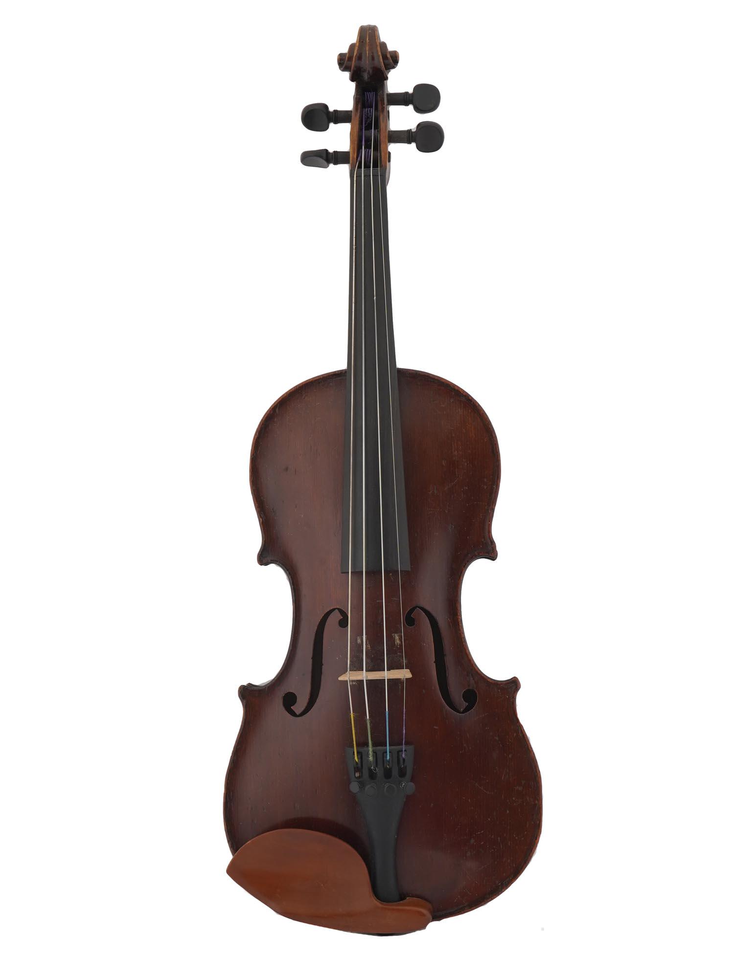 VINTAGE GERMAN STRADIUARIUS CREMONENSIS VIOLIN (1 of 10)