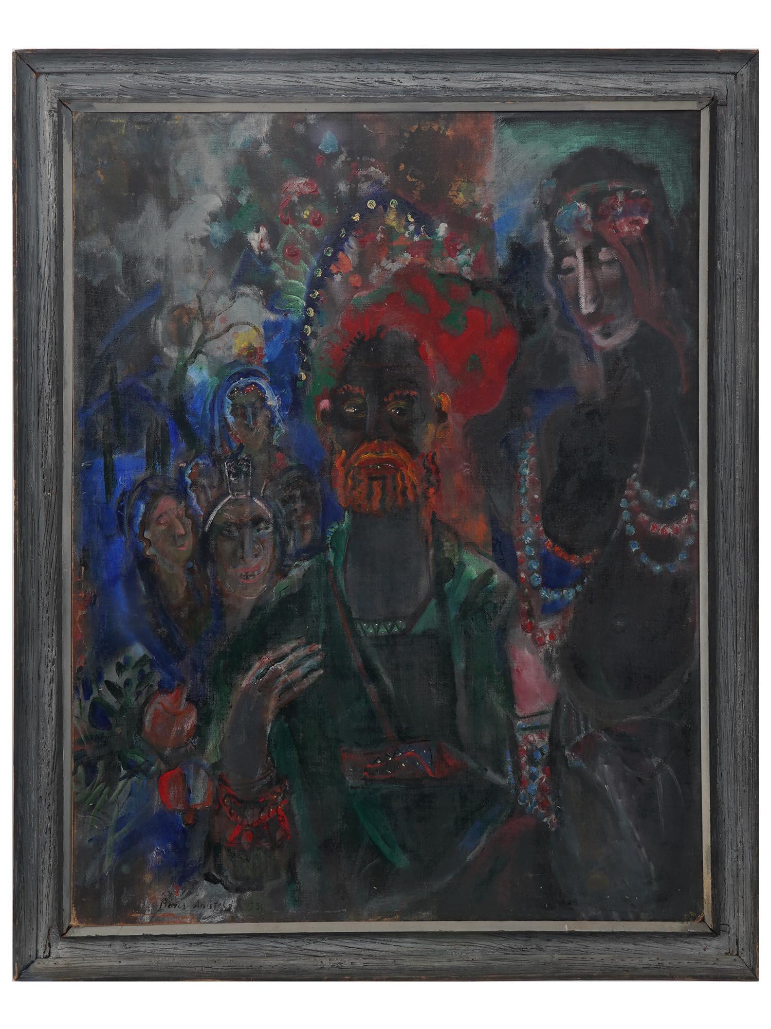 RUSSIAN AMERICAN OIL PAINTING BY BORIS ANISFELD (1 of 5)