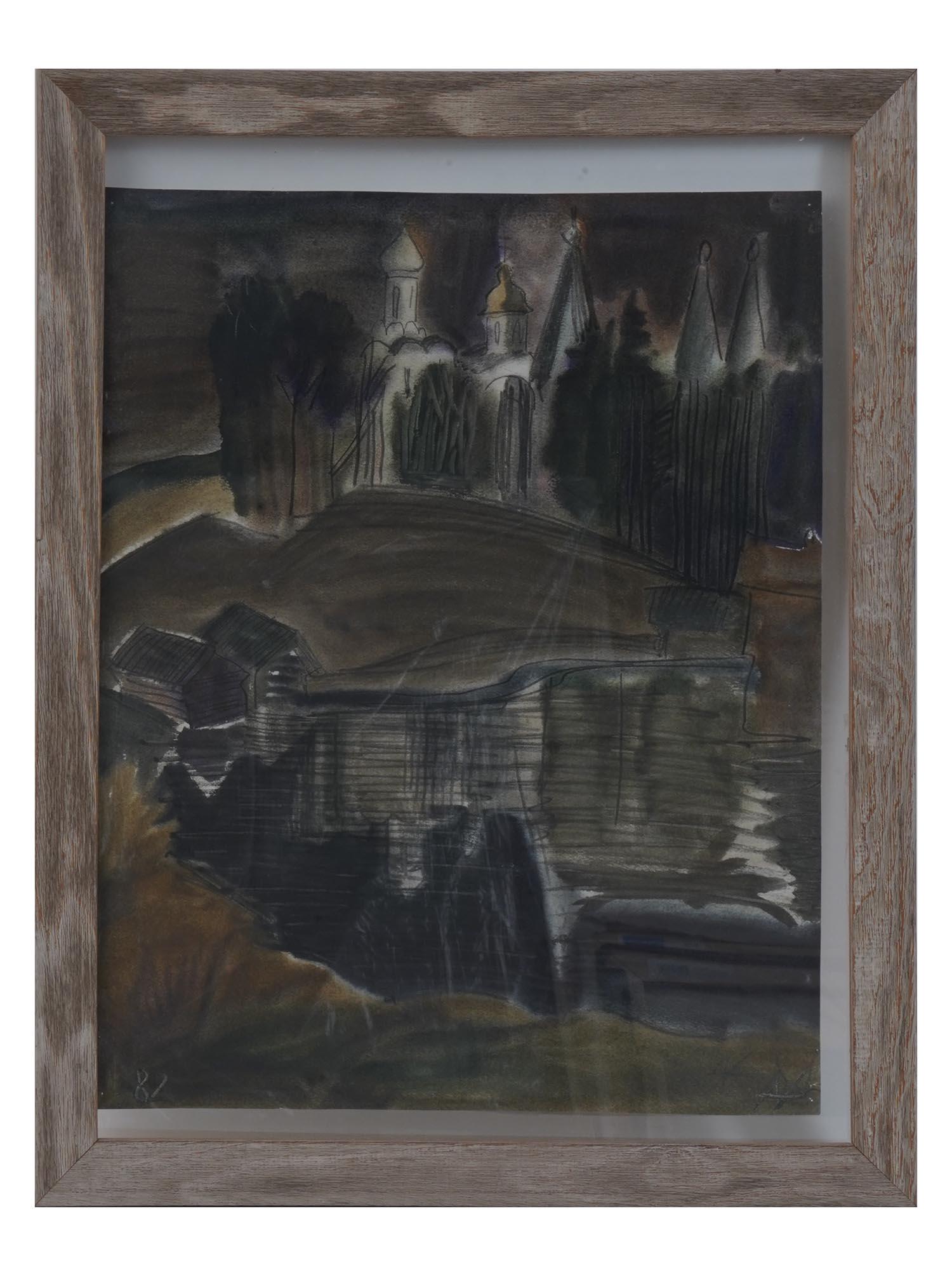 RUSSIAN MIXED MEDIA PAINTING BY NIKOLAY ANDRONOV (1 of 8)