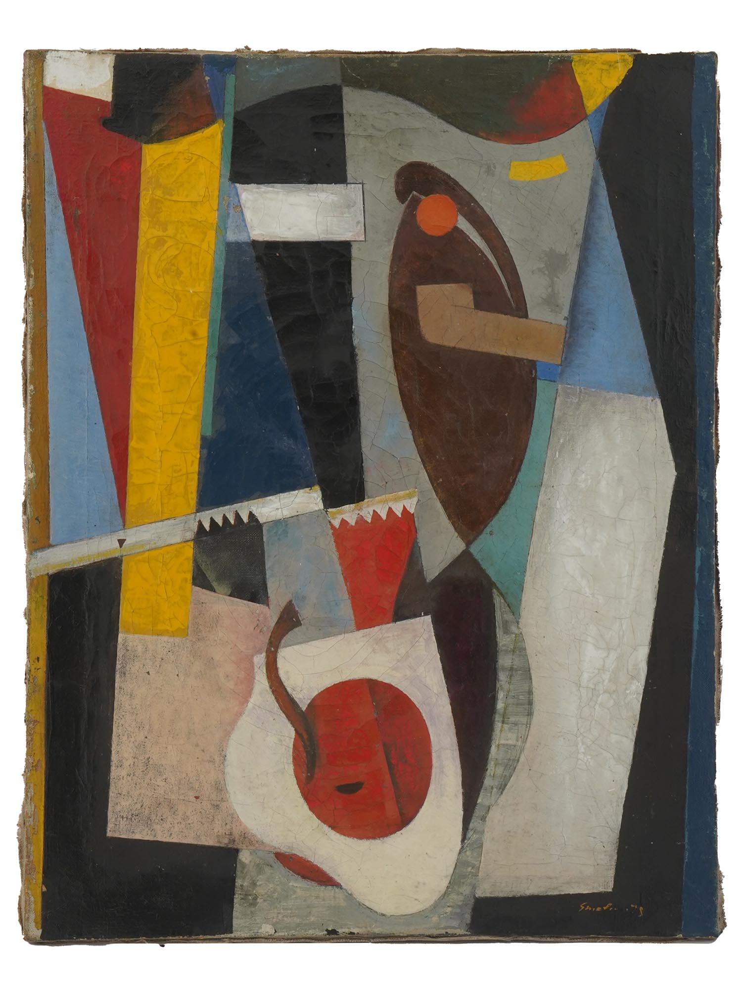 RUSSIAN ABSTRACT OIL PAINTING BY SERGEY SMELOFF (1 of 5)