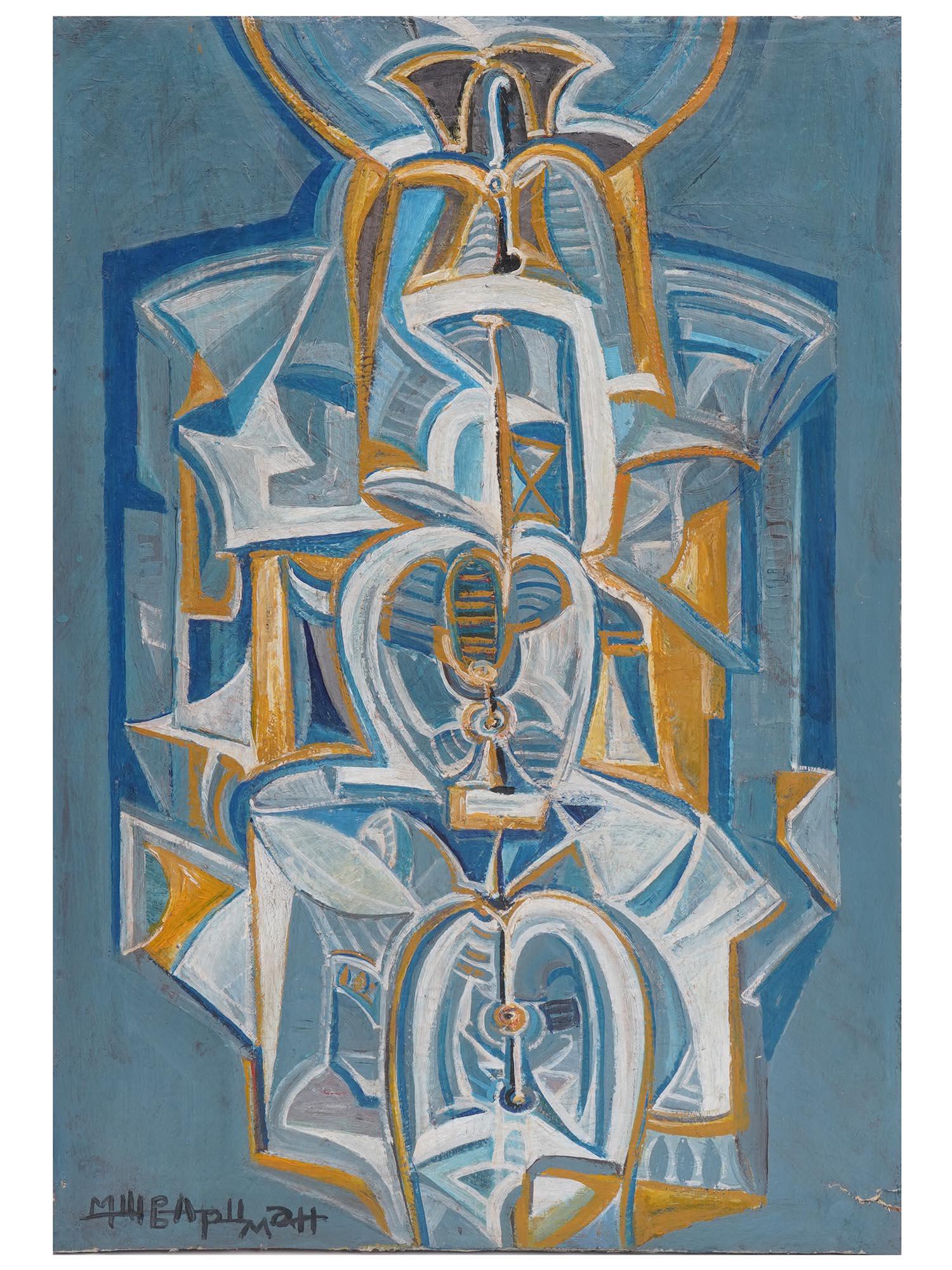 RUSSIAN ABSTRACT PAINTING BY MIKHAIL SCHWARZMAN (1 of 4)