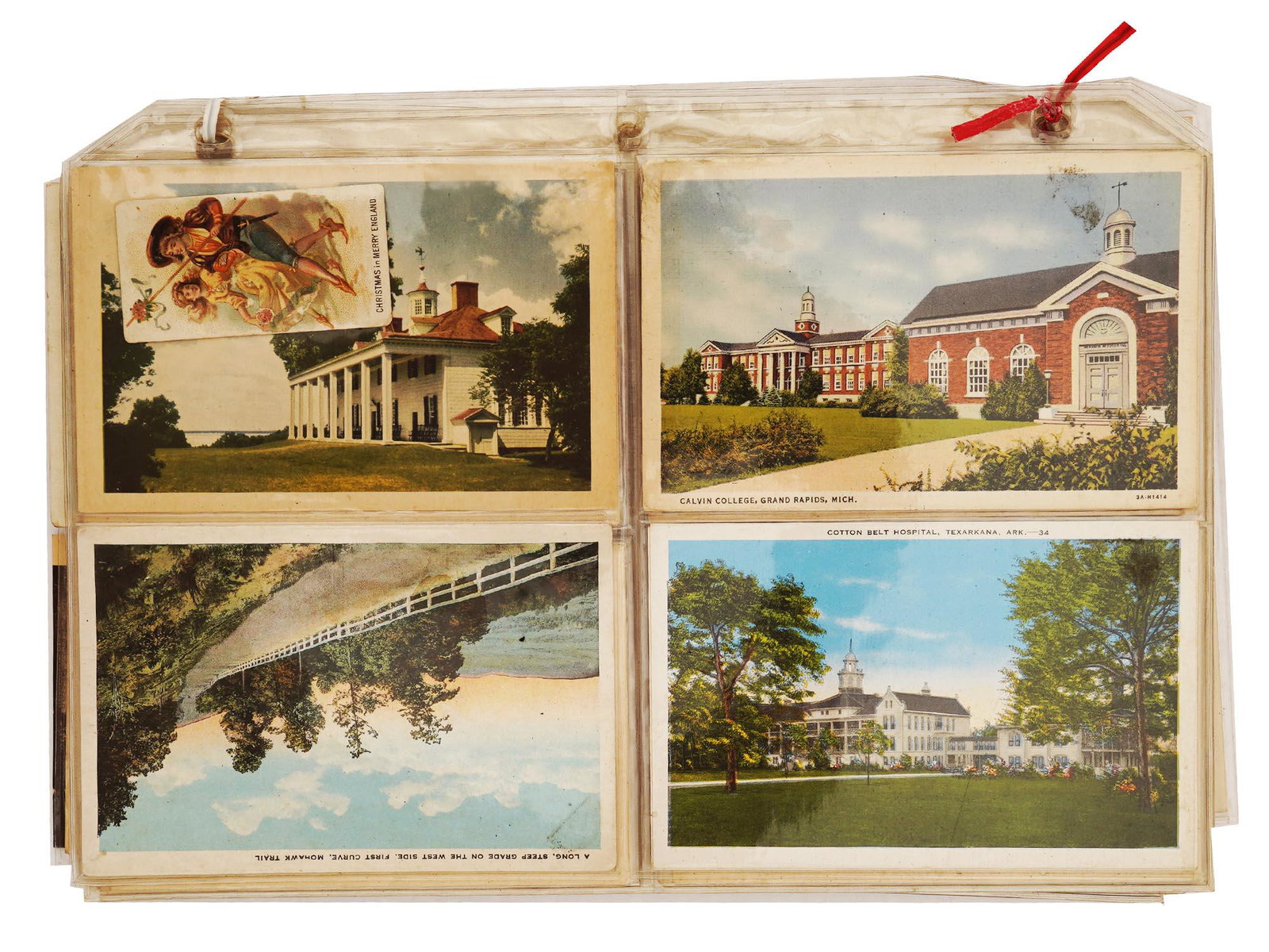 A LARGE COLLECTION OF AMERICAN TRAVEL POST CARDS (1 of 4)