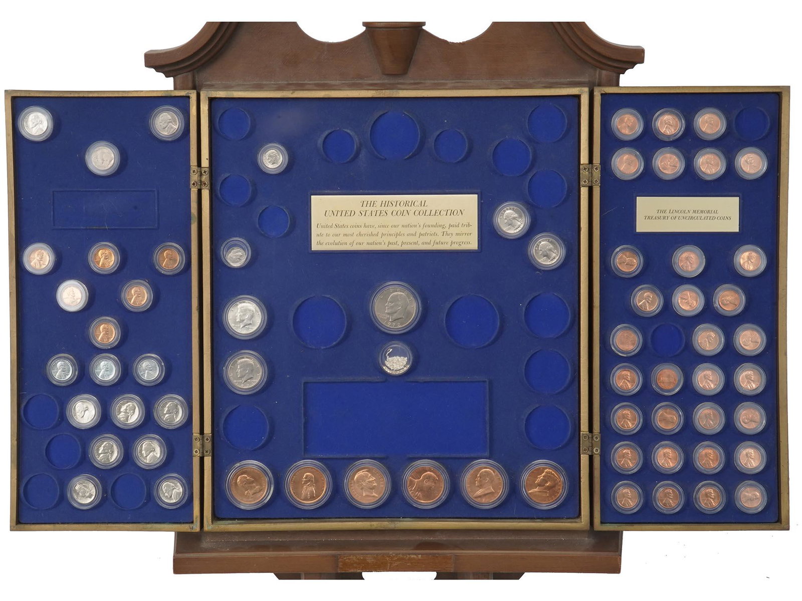 HERITAGE OF AMERICA COINS COLLECTION WITH A CASE (1 of 9)