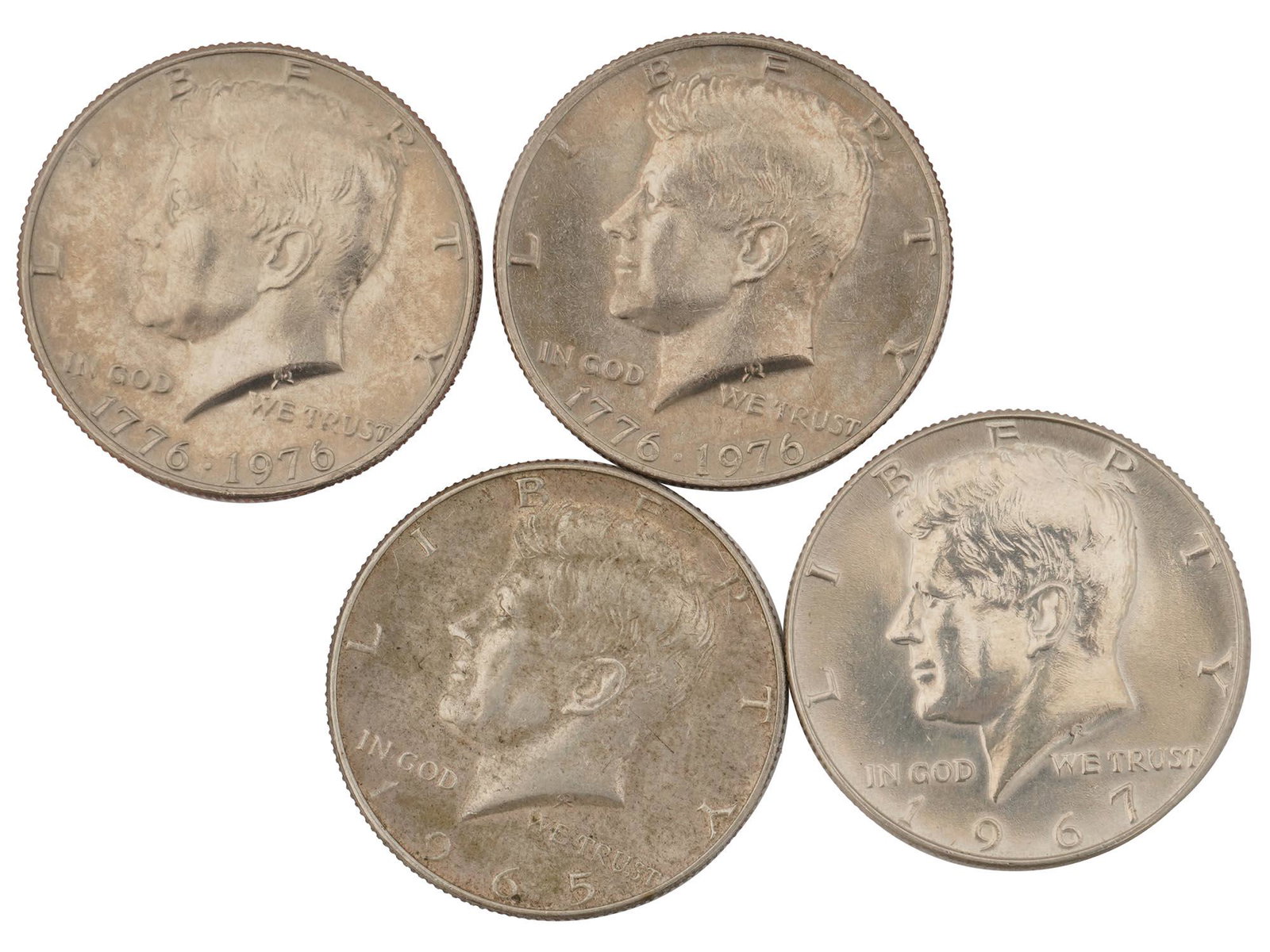 US MINT BICENTENNIAL KENNEDY HALF DOLLAR COINS (1 of 2)