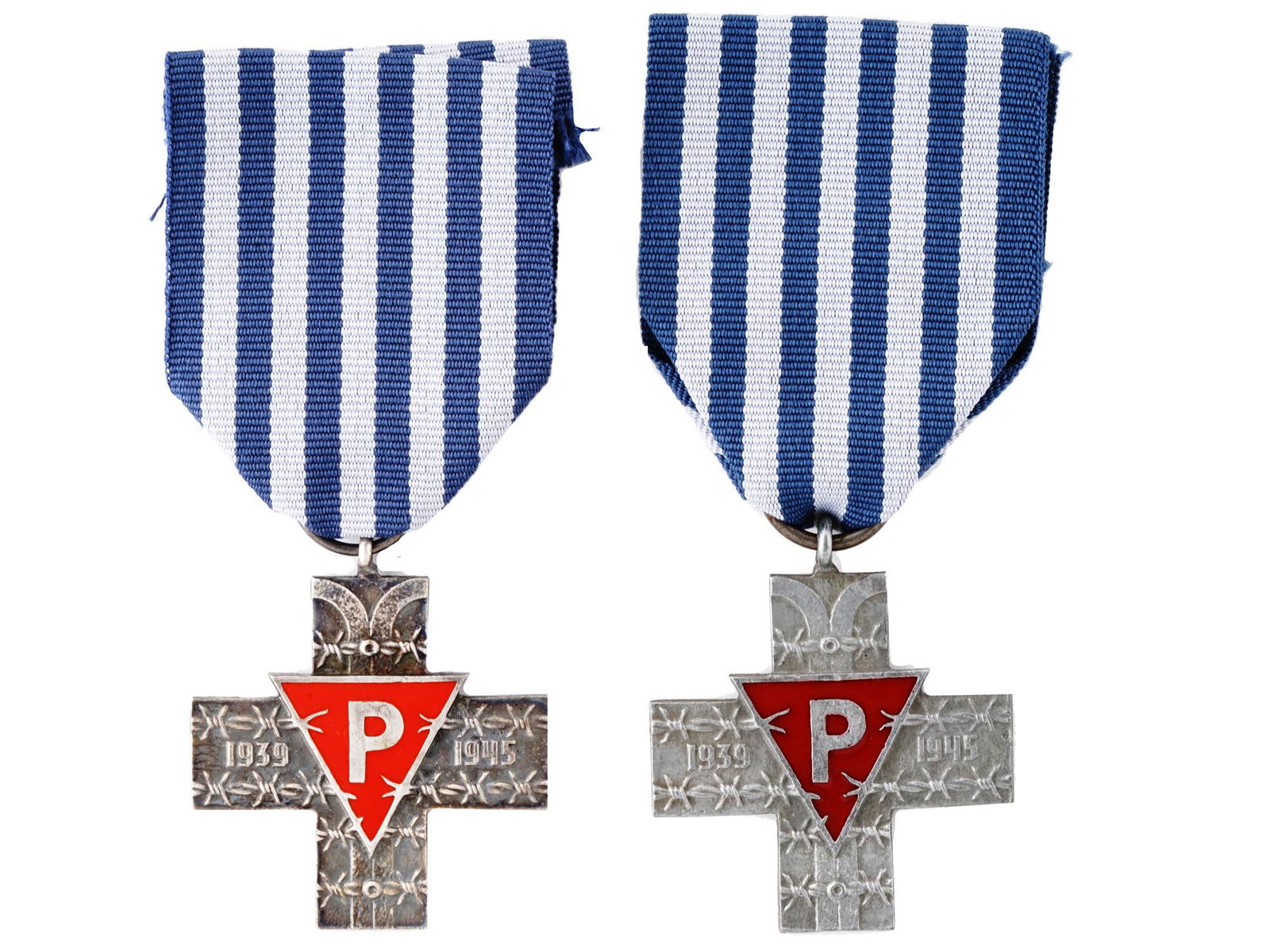 SET OF POST COMMUNIST POLISH AUSCHWITZ CROSSES (1 of 4)