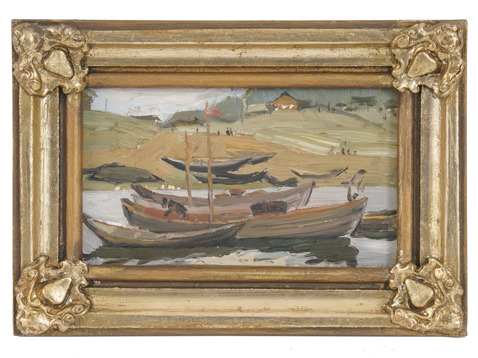 RUSSIAN LANDSCAPE PAINTING ATTR TO ANATOLY VASILEV (1 of 7)