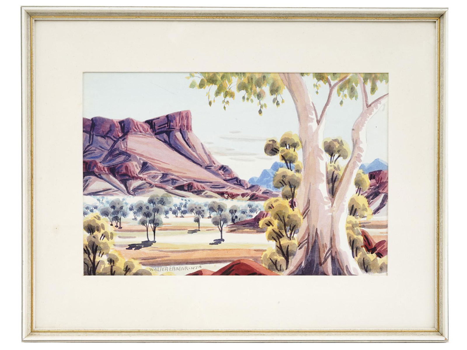 WALTER EBATARINJA AUSTRALIAN WATERCOLOR PAINTING (1 of 4)