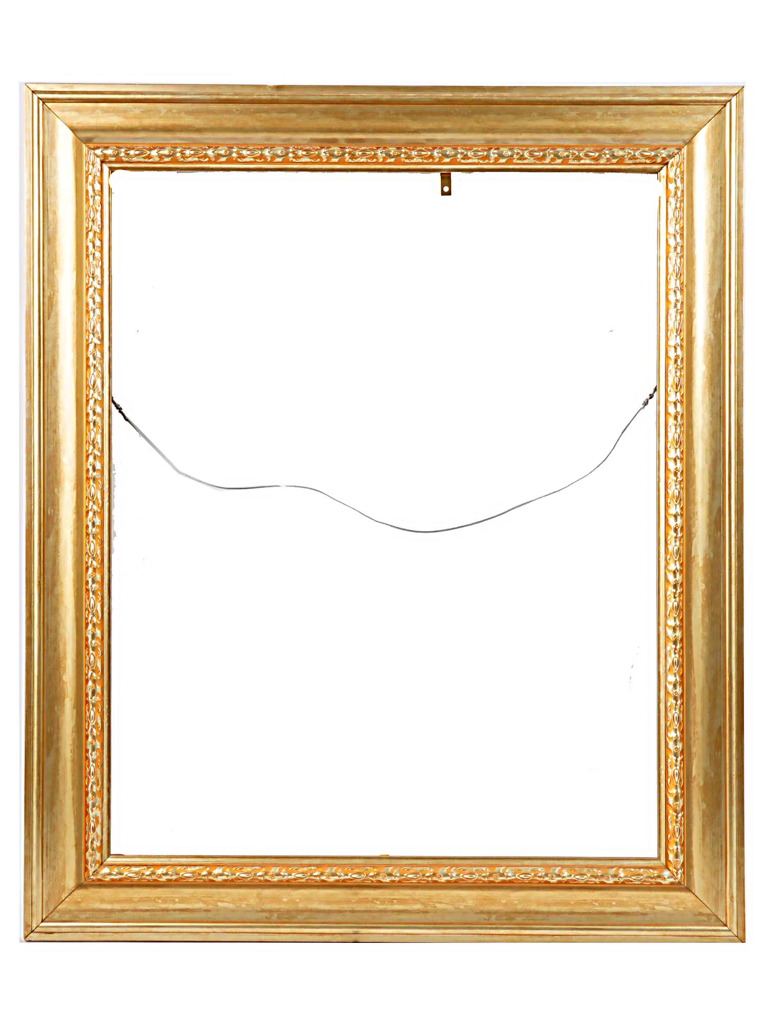 RECTANGULAR SHAPED VICTORIAN GILDED WOODEN FRAME (1 of 2)