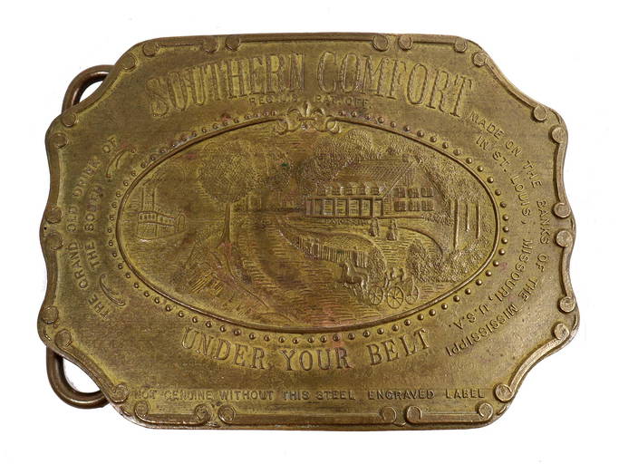 A RARE BRASS SOUTHERN COMFORT BRASS BUCKLE (#0266) on Dec 24, 2022 ...