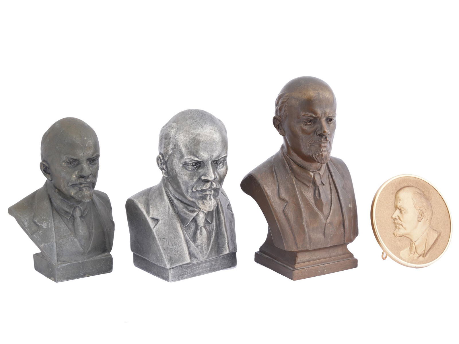 SOVIET BUSTS AND BAS RELIEF OF VLADIMIR LENIN (1 of 6)