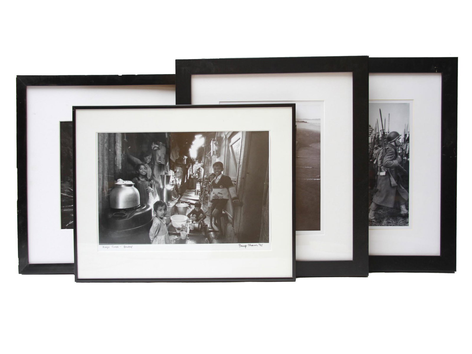 A LOT OF FOUR BLACK & WHITE PHOTOGRAPHS (1 of 17)